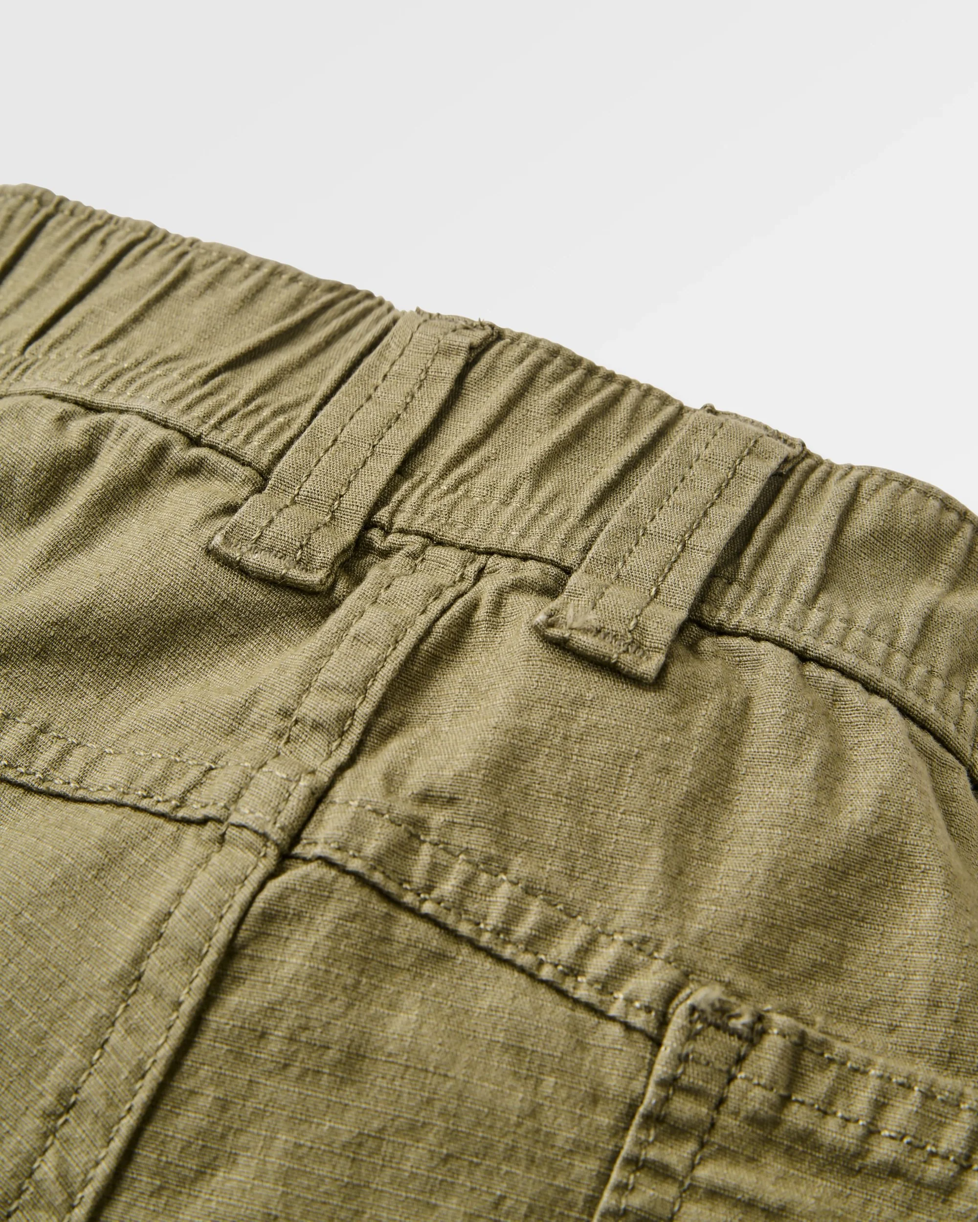 Kimmer Ripstop Cotton Trouser - Dusty Olive - Image 5