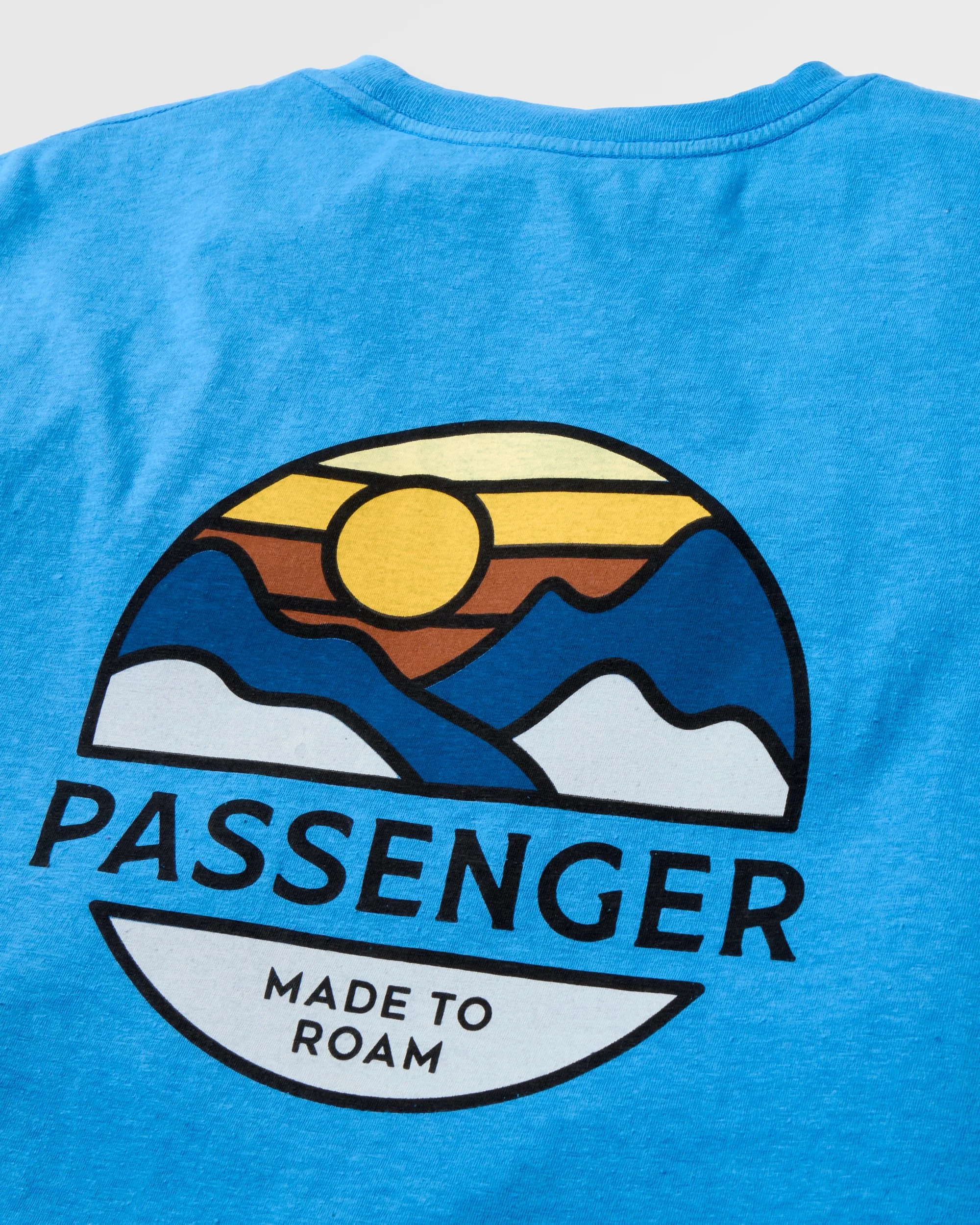 Laidback Relaxed Fit T-Shirt - Marine Blue - Image 4