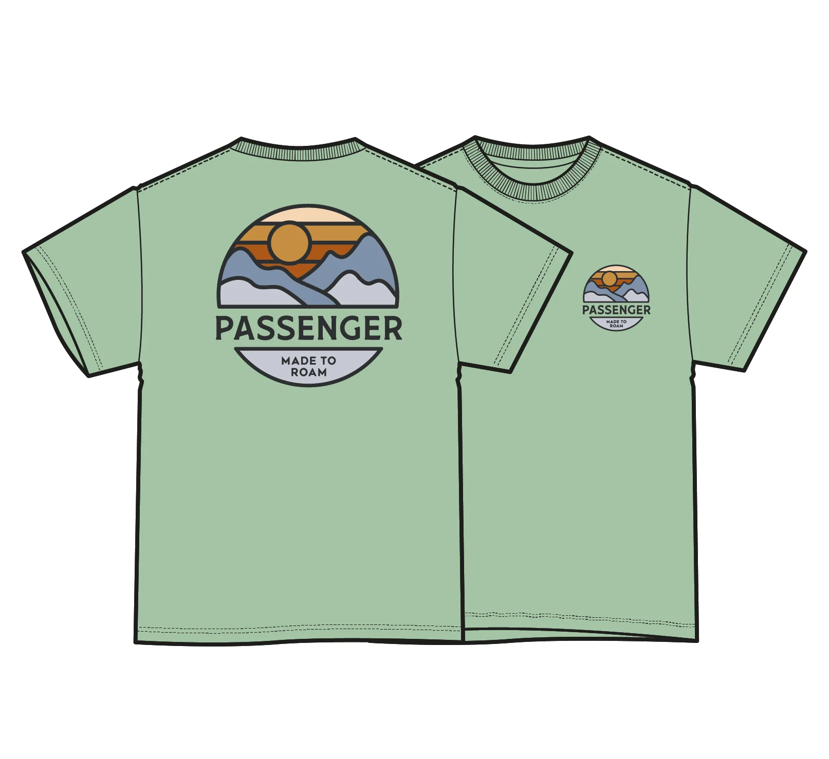 Laidback Relaxed Fit T-Shirt - Seafoam - Image 6