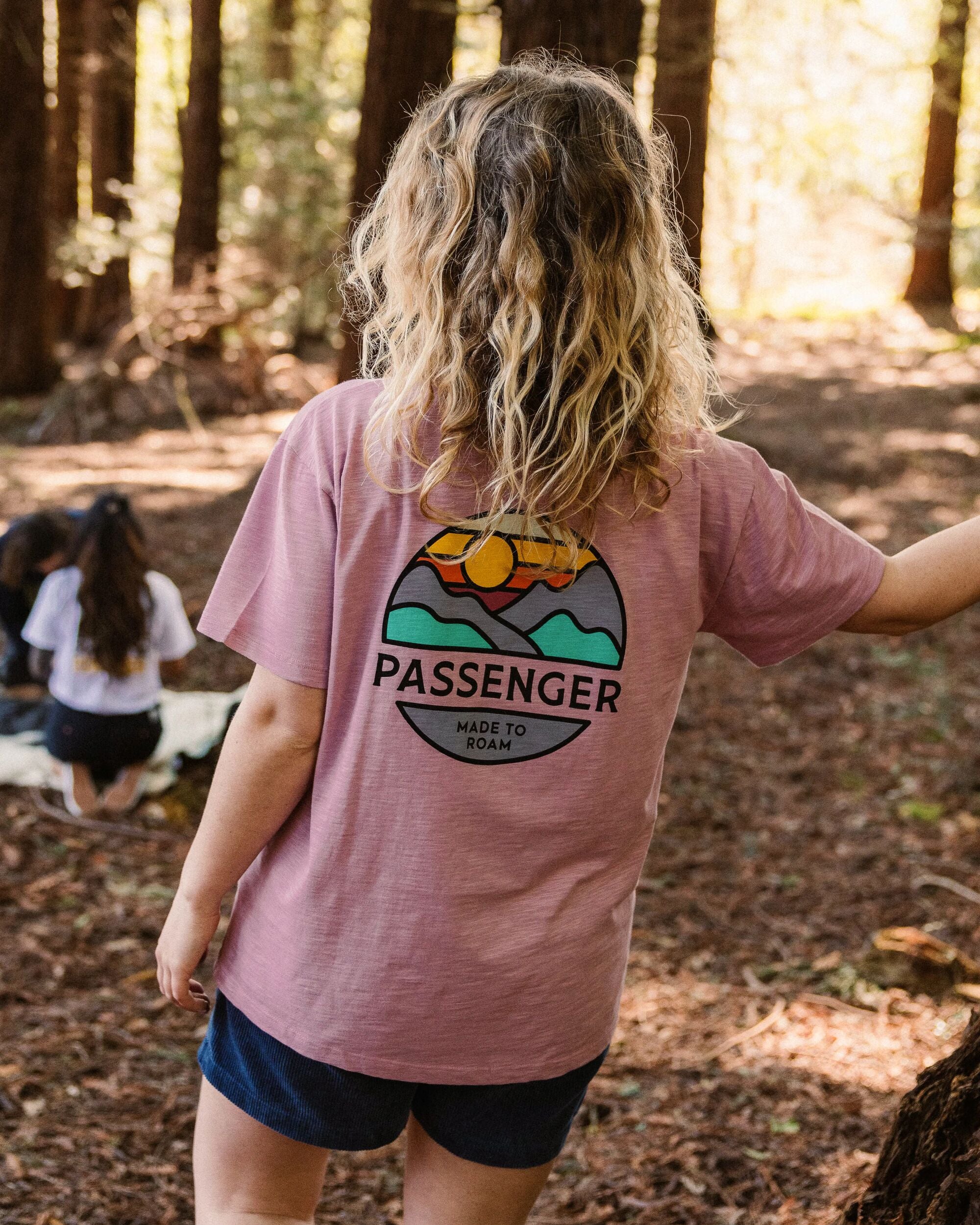 Laidback T-shirt - Pink Haze