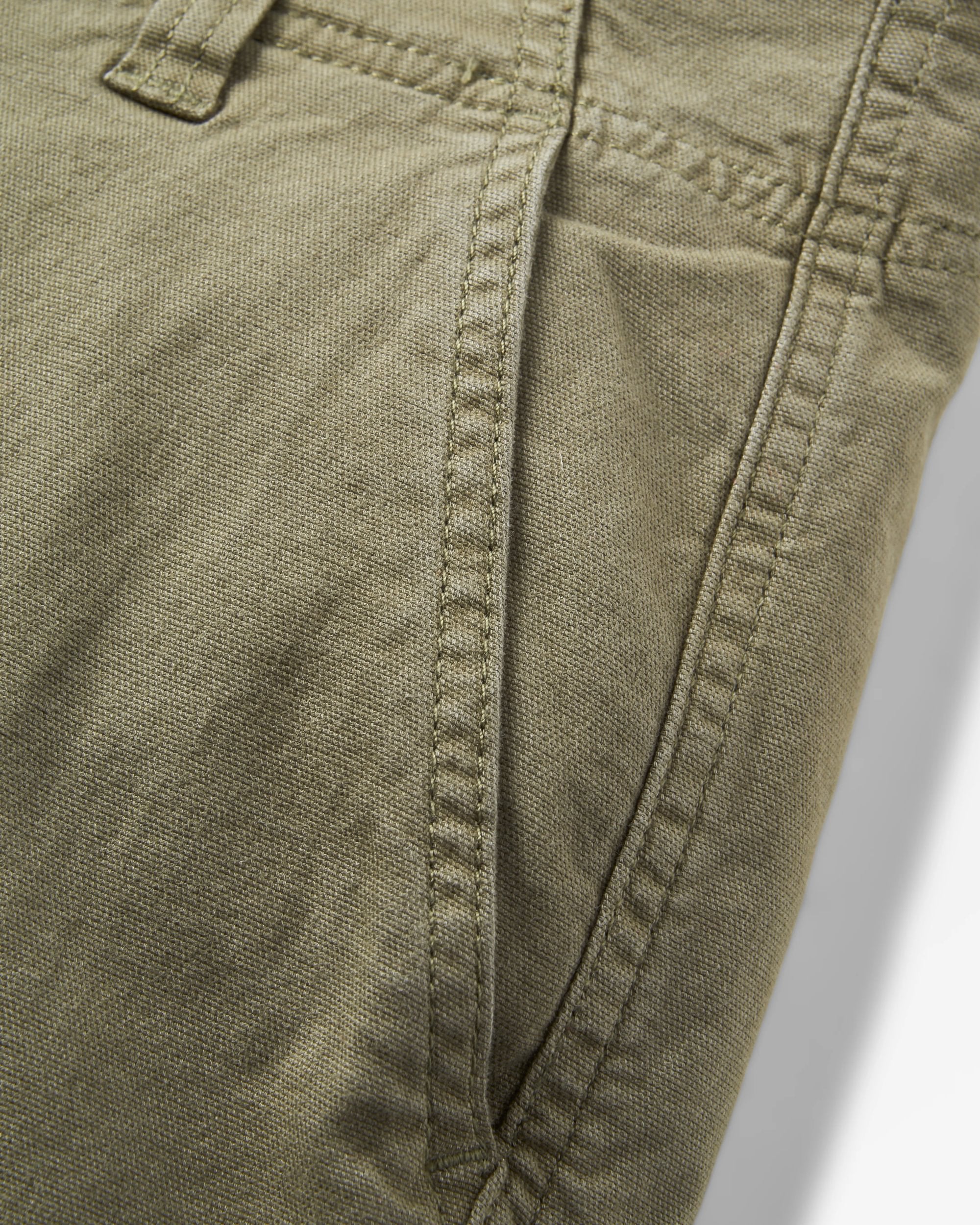 Lakeside Cargo Cotton Short - Dusty Olive - Image 7