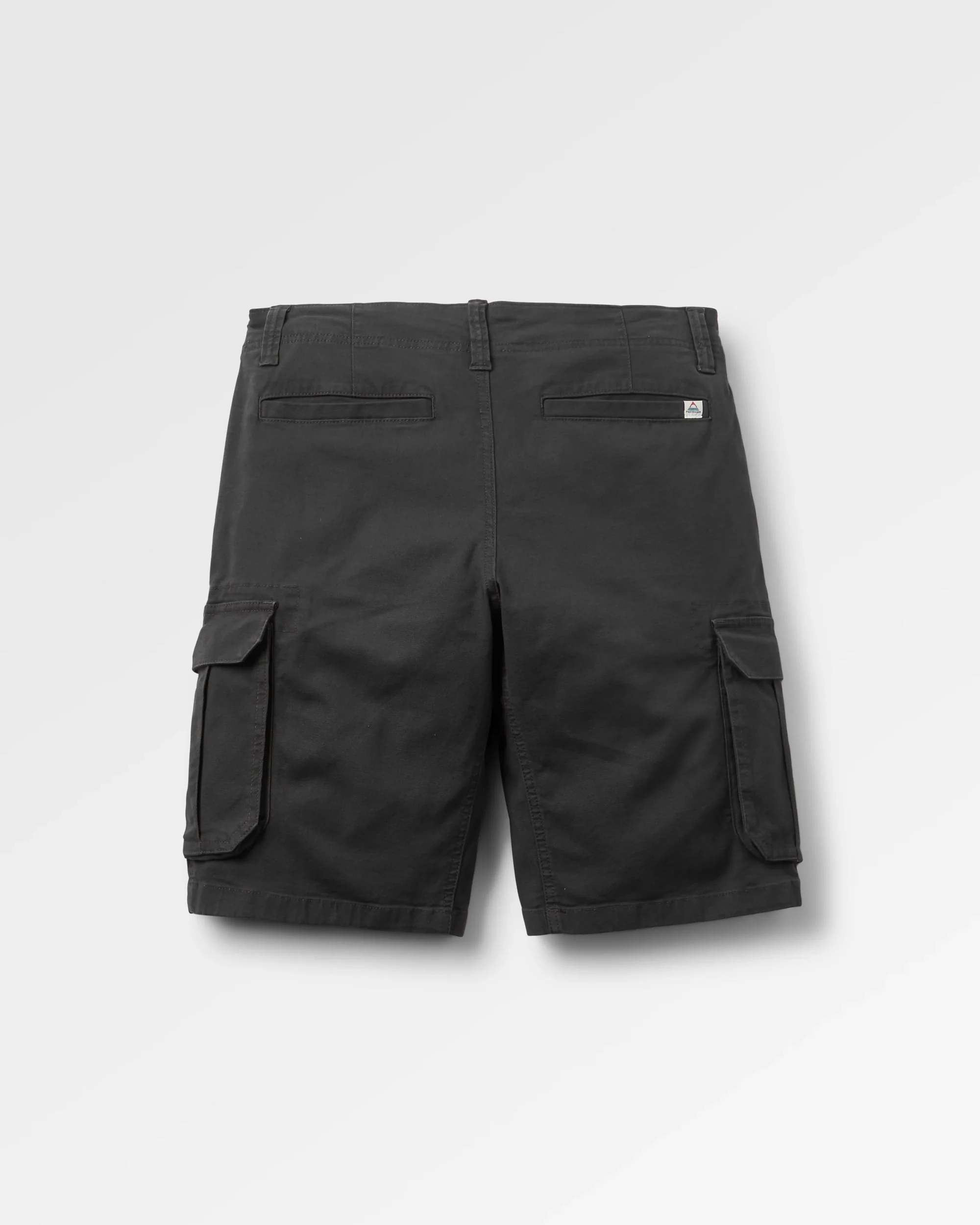Lakeside Cargo Cotton Short - Faded Black - Image 5