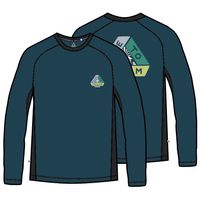 Lakeside Active T-Shirt - Tidal Blue - Image 8
