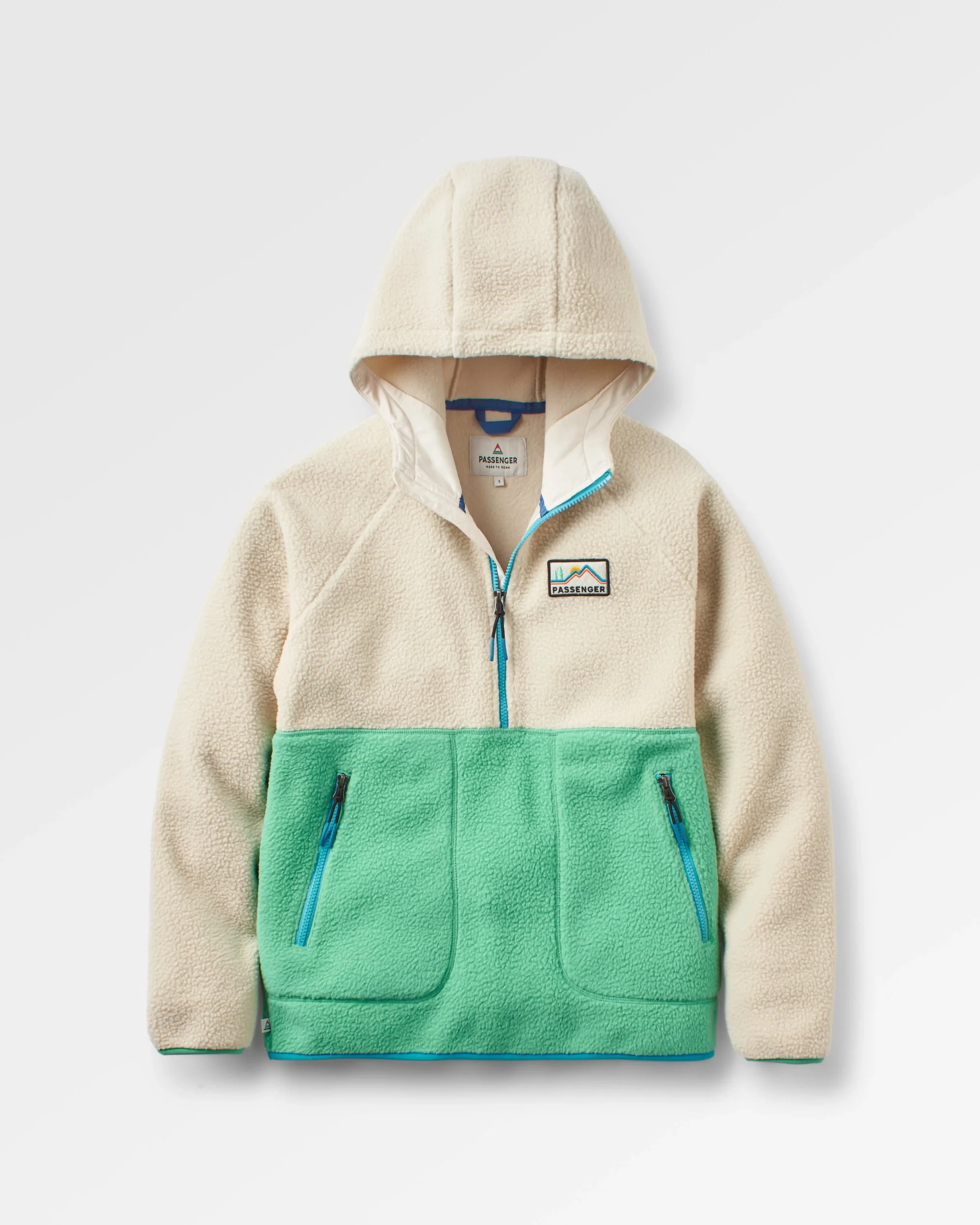 Maine 1/2 Zip Sherpa Fleece - Green Spruce
