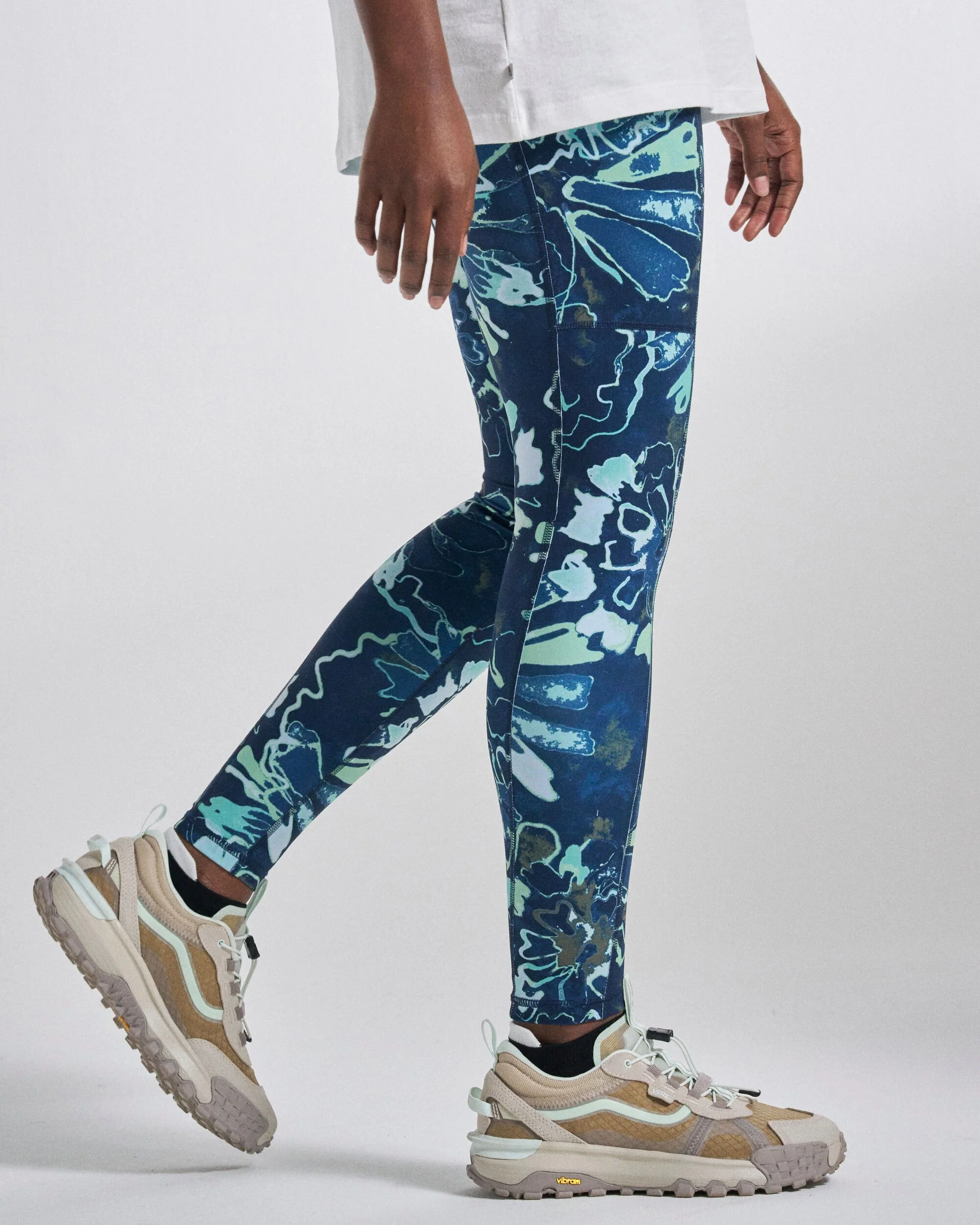 Mantra Active Legging - Frost Ice Blue - Image 4