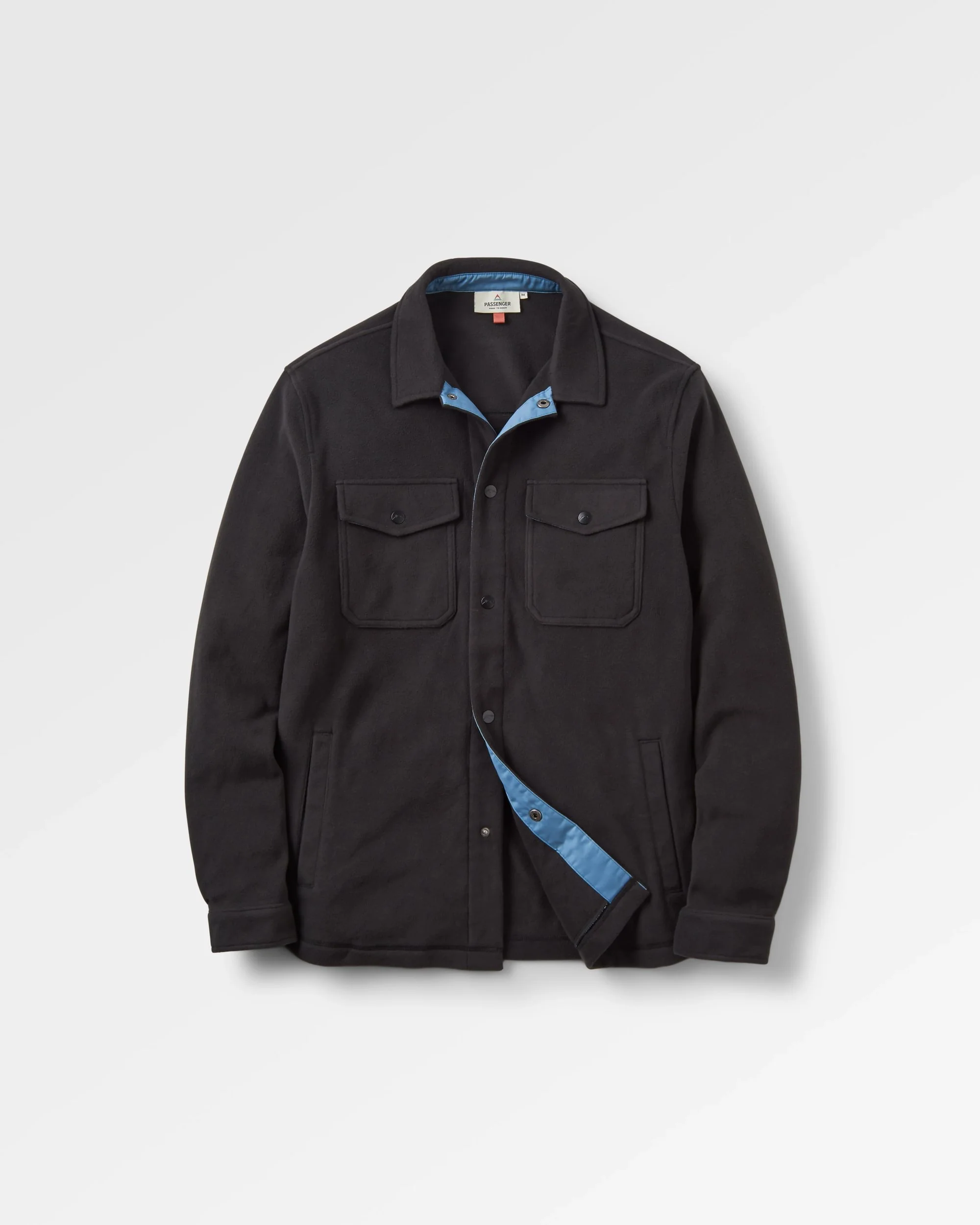 Maple Polar Fleece Shirt - Black