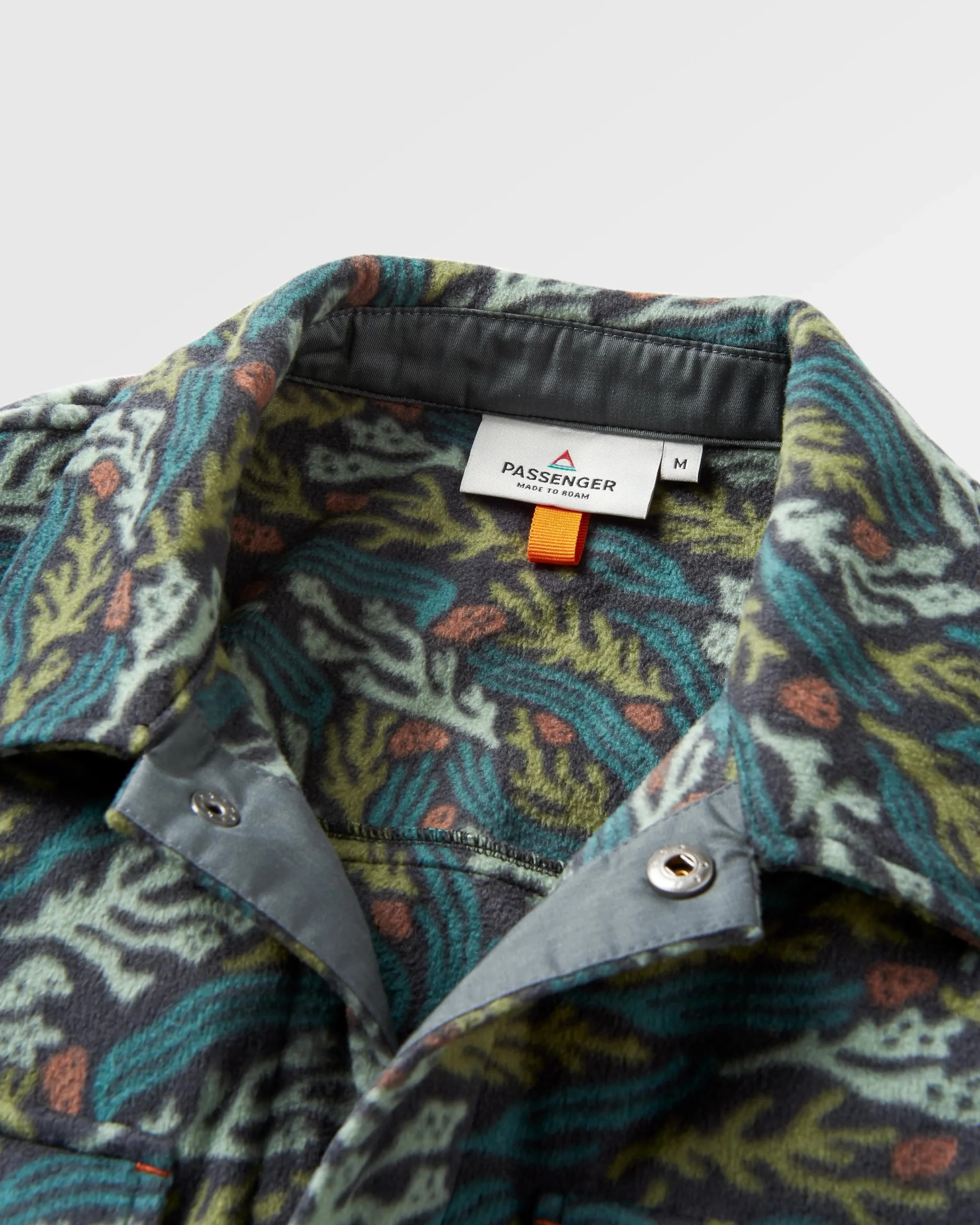 Maple Polar Fleece Shirt - Ocean Current Black - Image 9