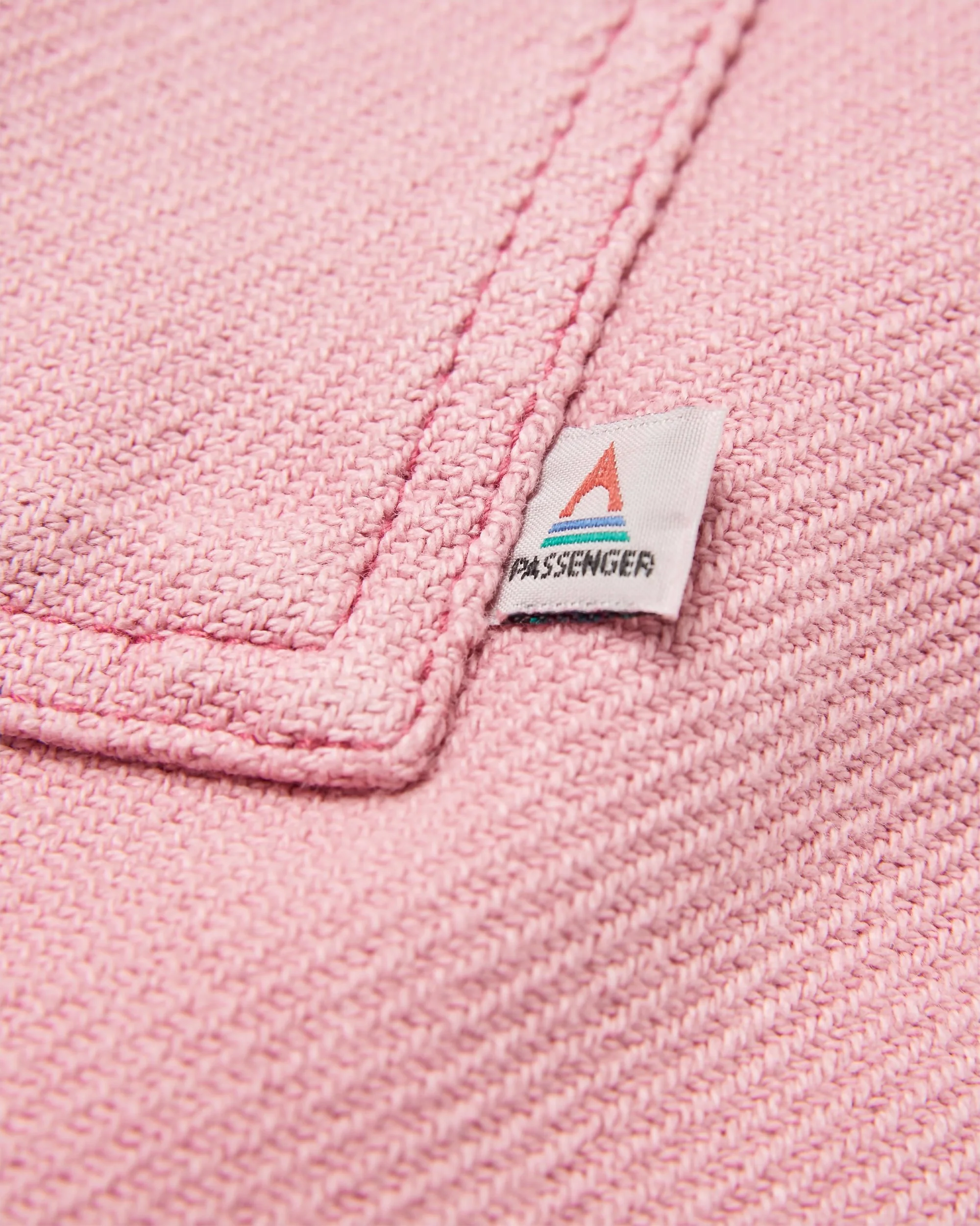 Maya Twill Overshirt - Pink Haze - Image 8