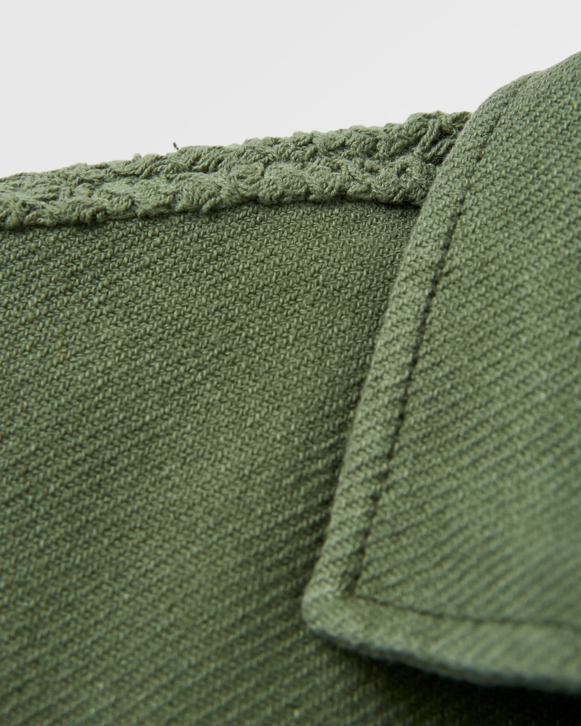 Maya Twill Overshirt - Wild Green - Image 10