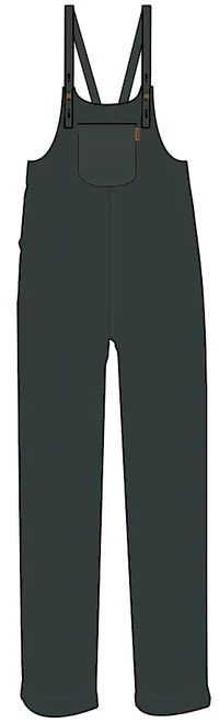 Meadows Cord Dungarees - Fir Tree - Image 10
