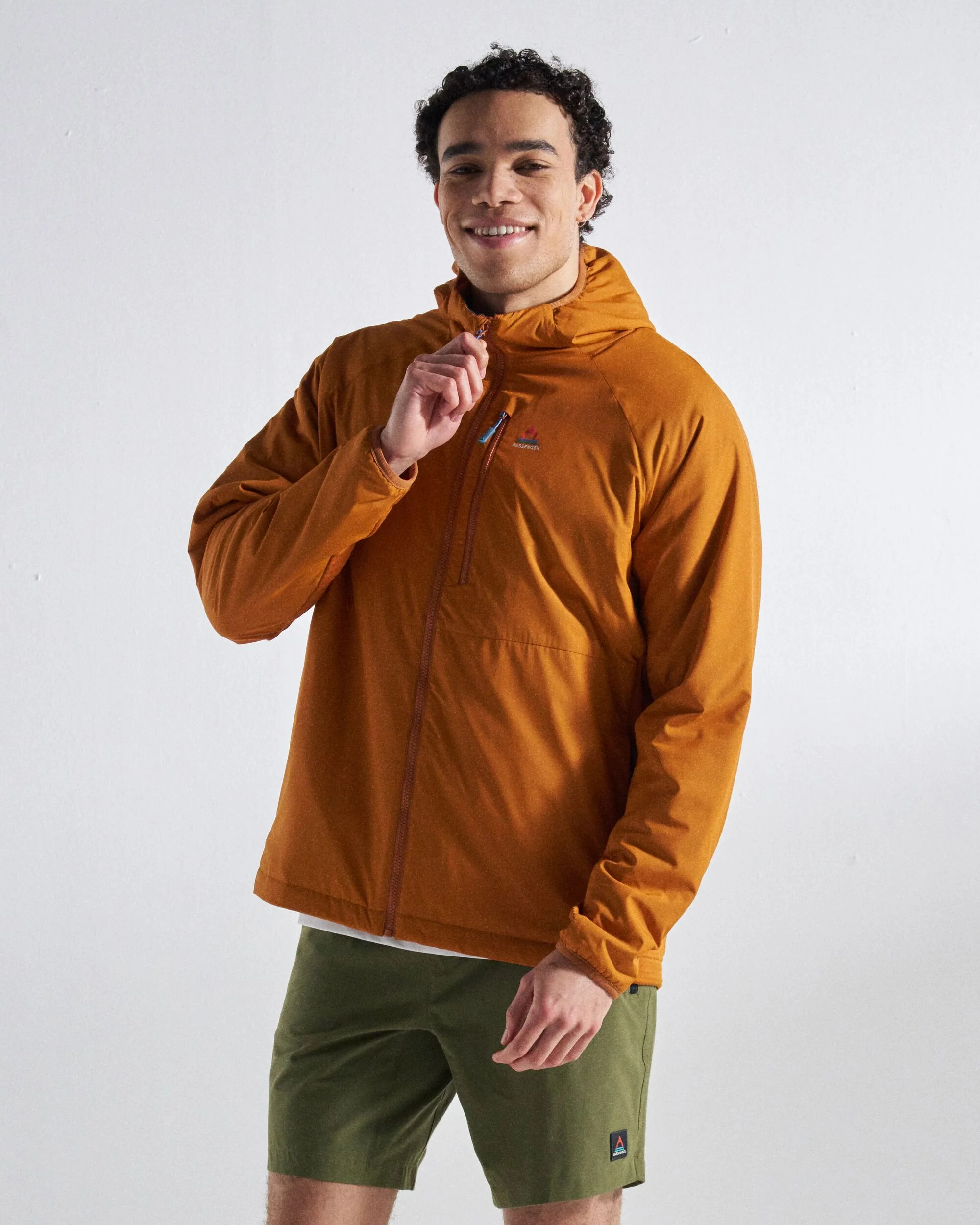 Men's Trailscape Lightweight Insulated Jacket - Retro Orange - Image 5