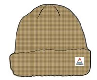Moss Double Layer Waffle Beanie - Mustard Yellow - Image 4