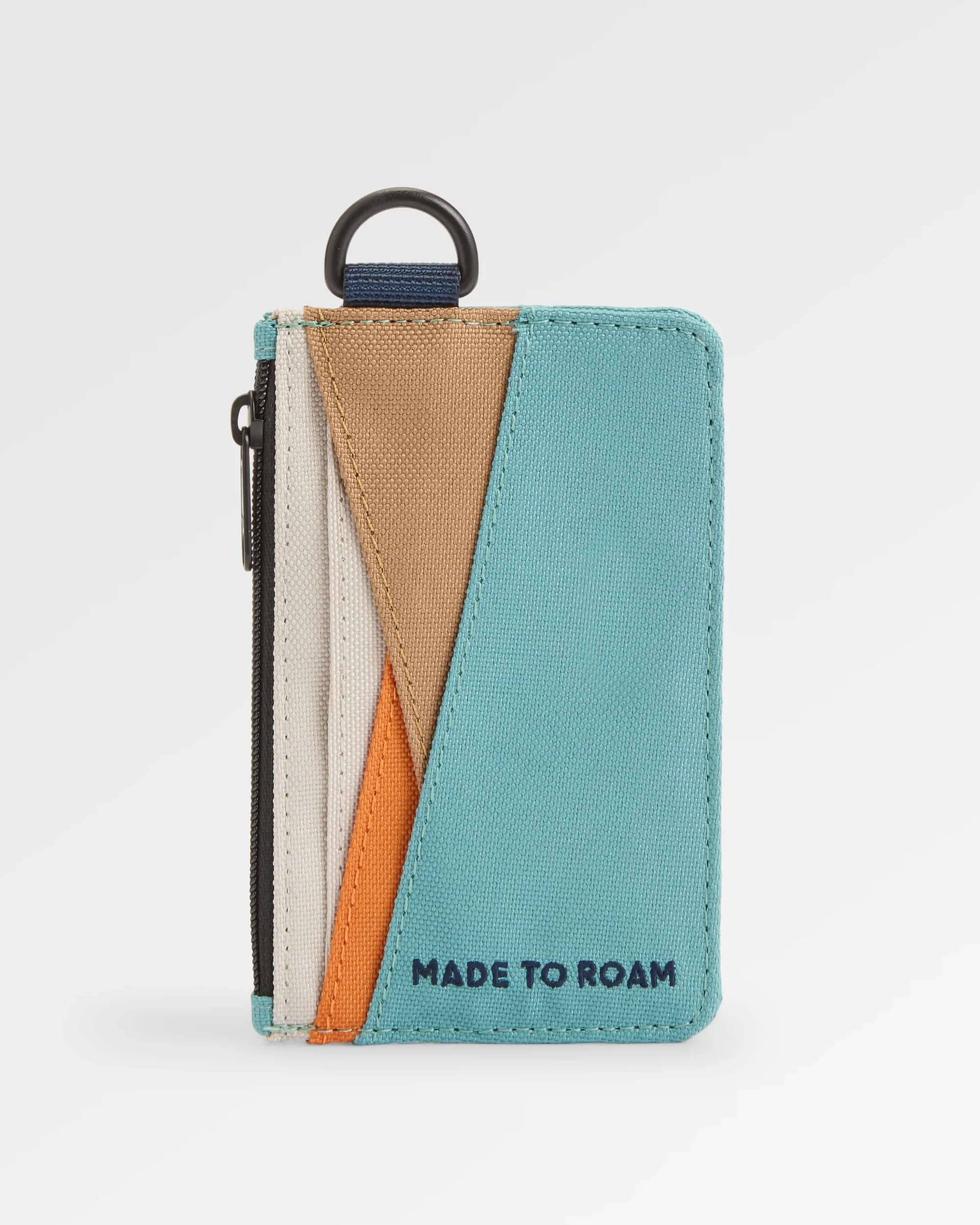 Mountain Card Holder - Arctic/Retro Orange