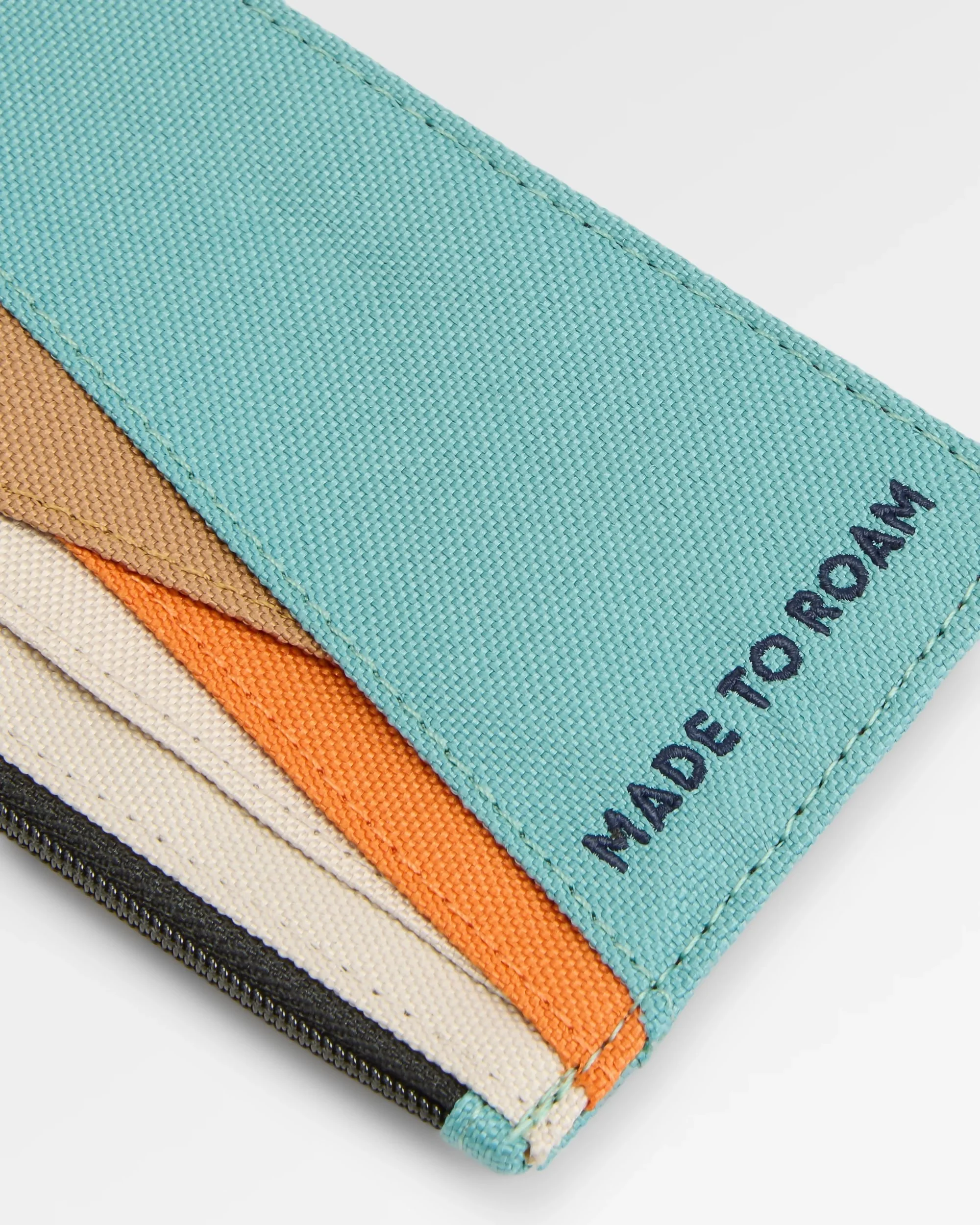 Mountain Card Holder - Arctic/Retro Orange - Image 4