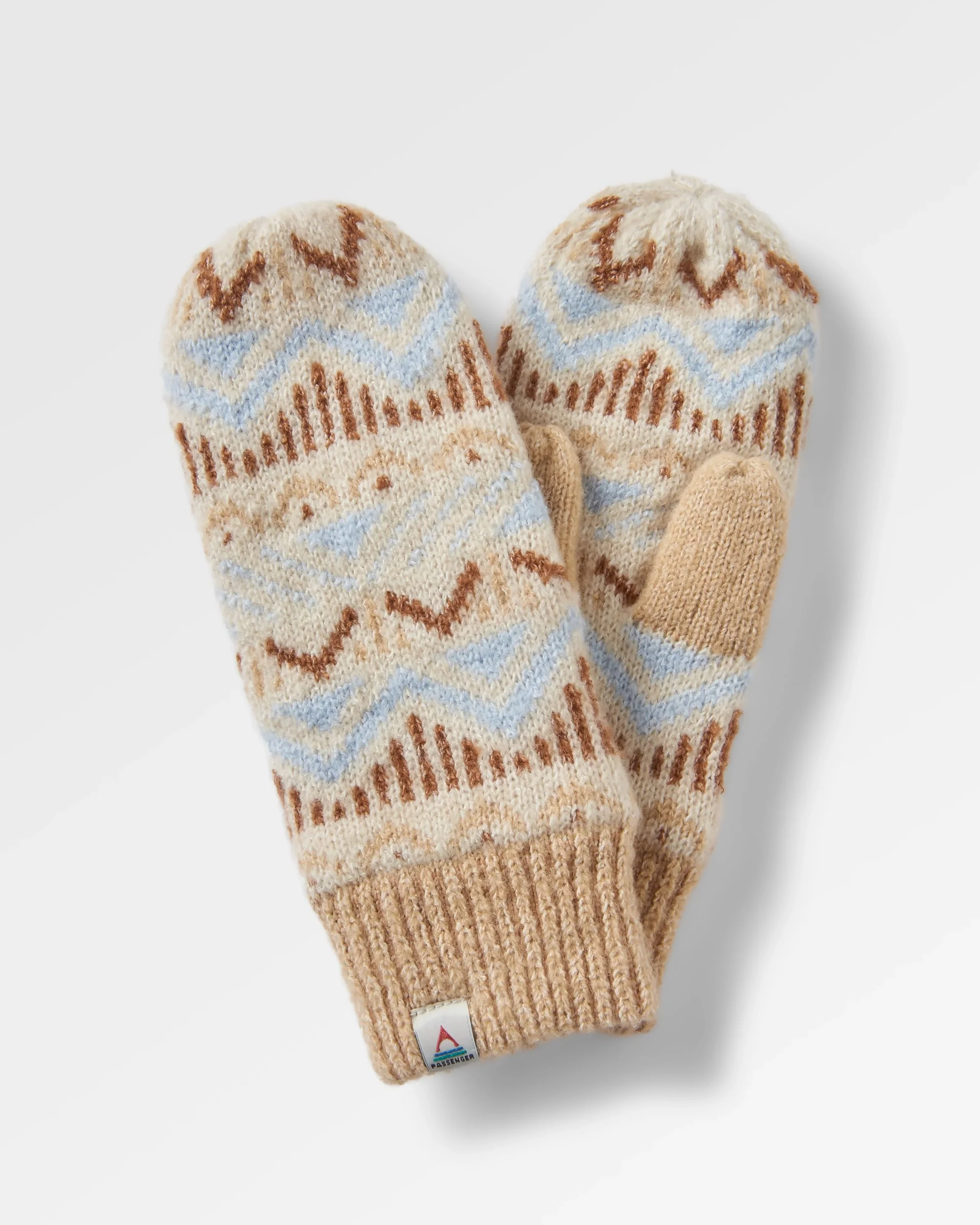 Nettle Fleece Lined Mittens - Birch