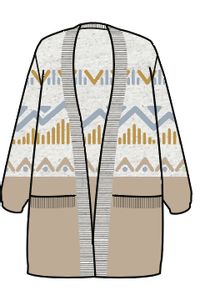 Nettle Knitted Cardigan - Birch - Image 11