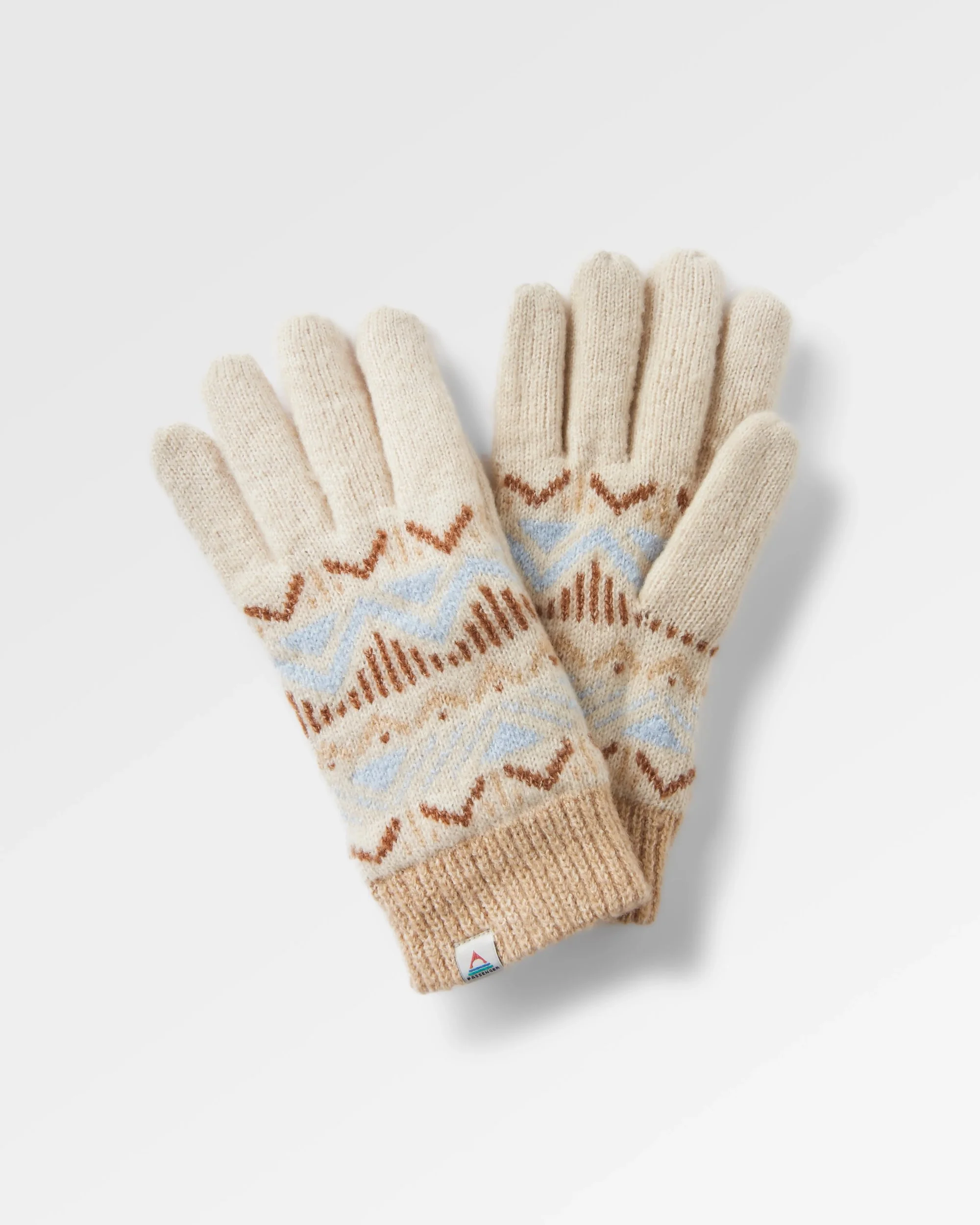 Nettle Knitted Gloves - Birch