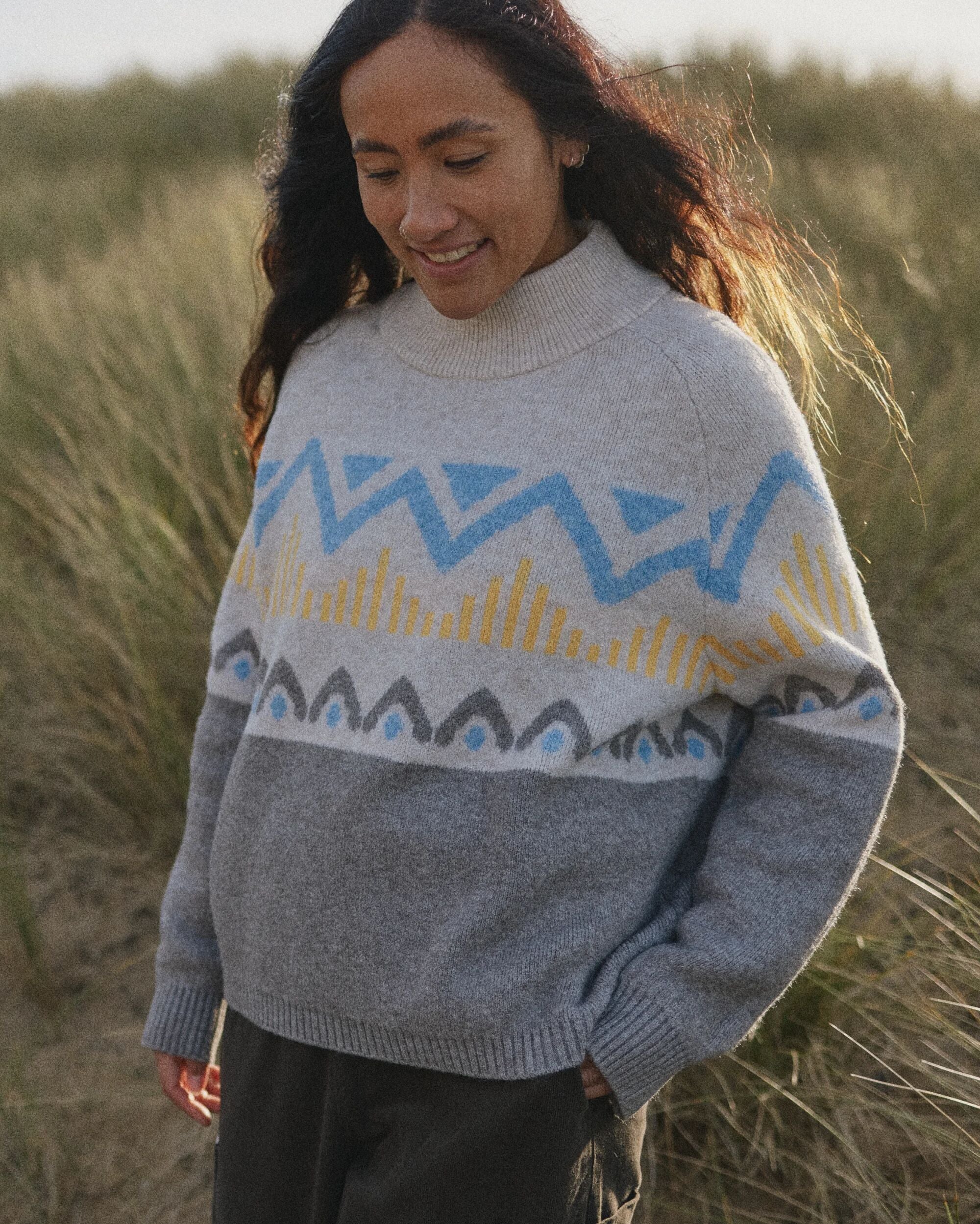 Nettle Knitted Jumper - Birch - Image 4