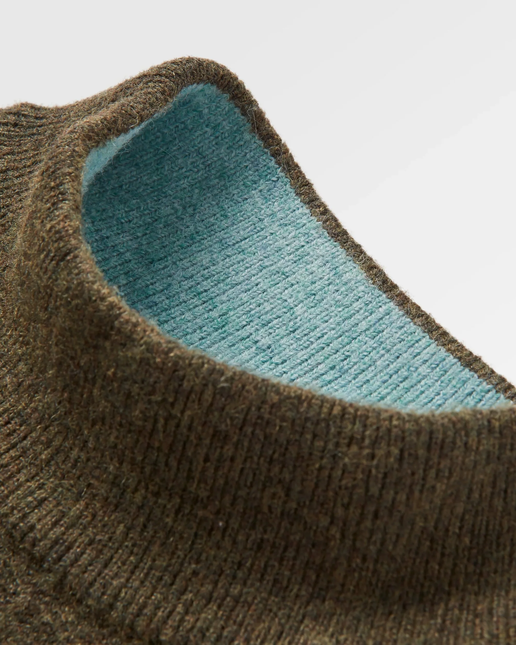 Nettle Knitted Jumper - Khaki - Image 4