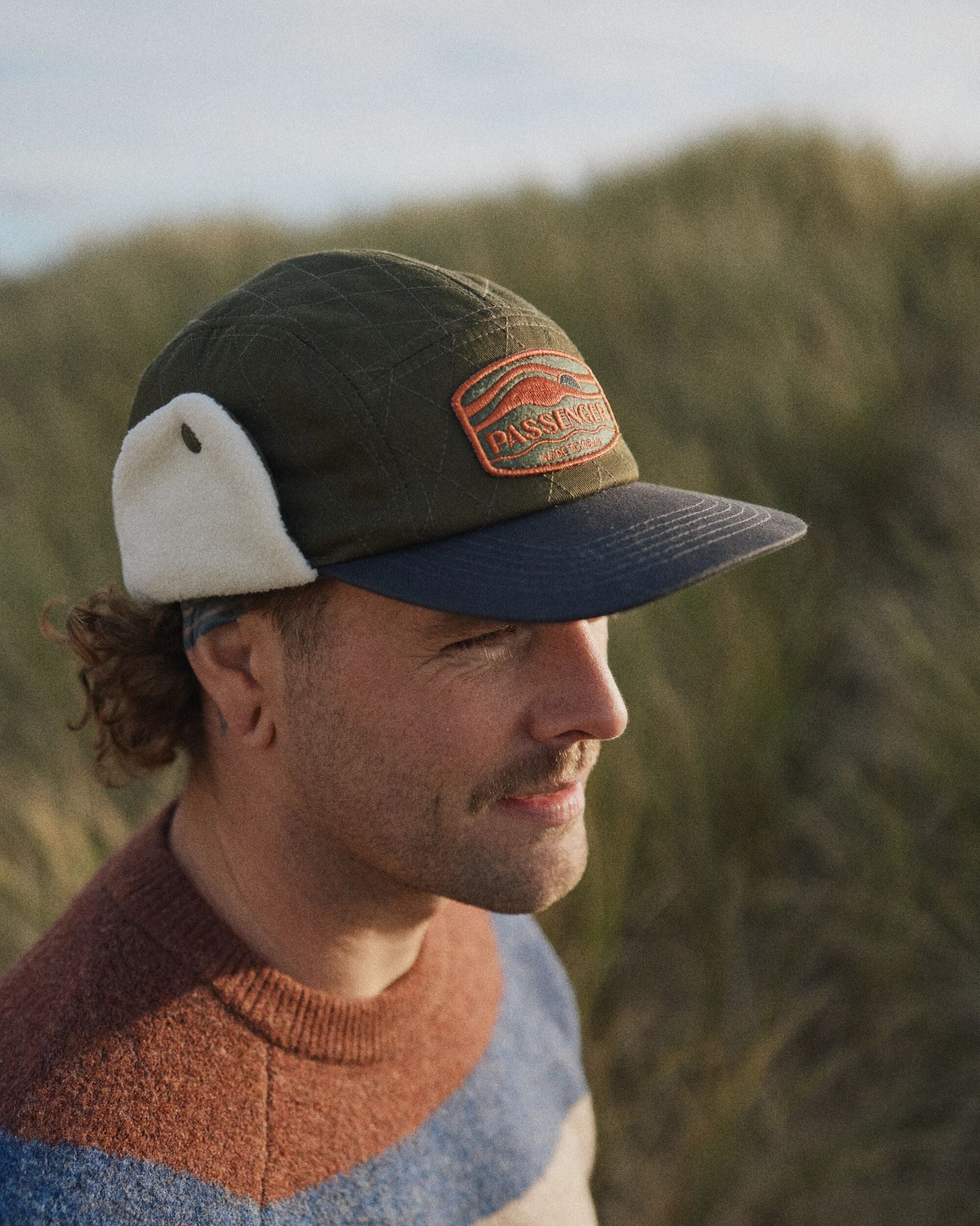 Nightfall Polar Fleece Lined Hat - Dusty Olive