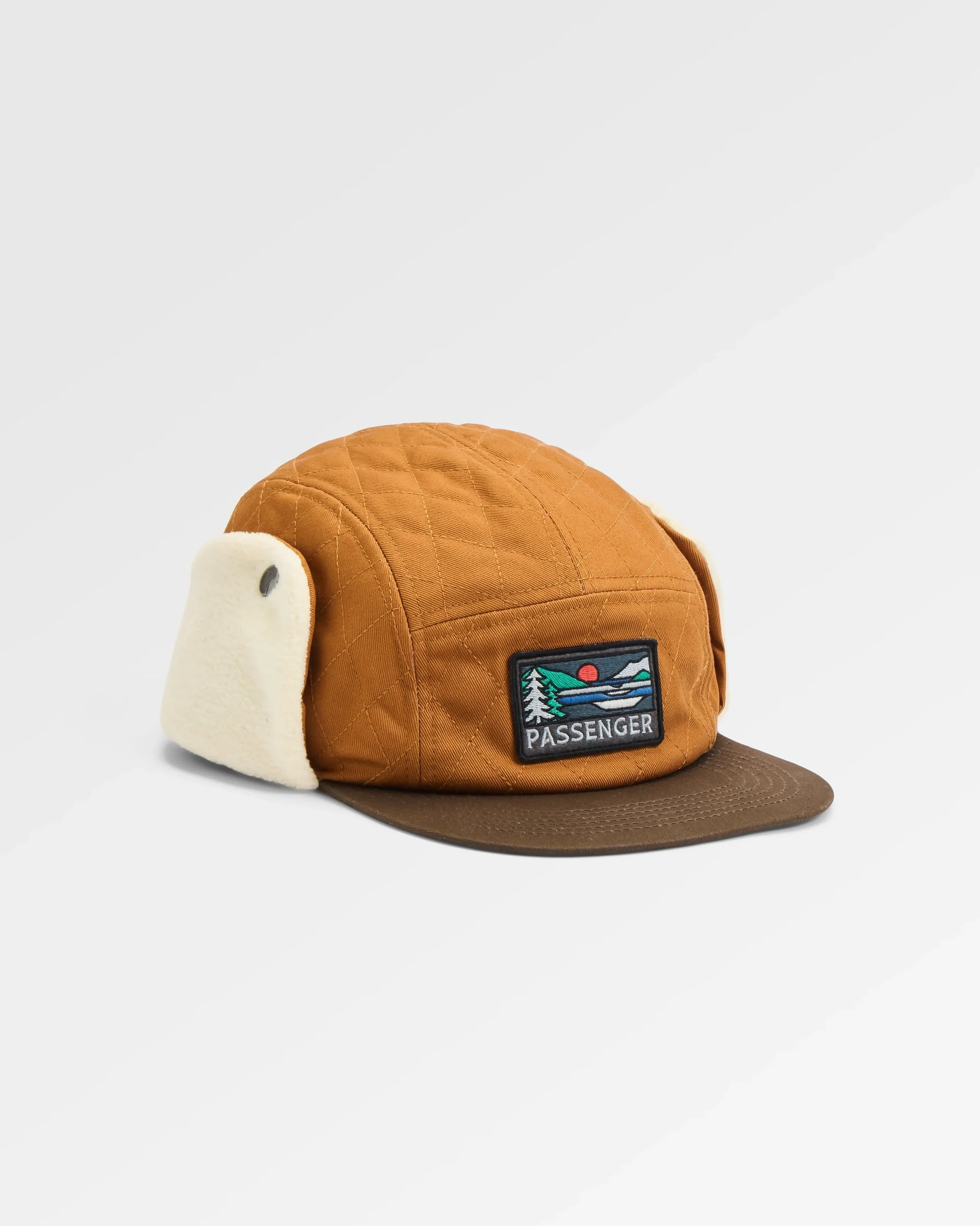 Nightfall Polar Fleece Lined Hat - Retro Orange