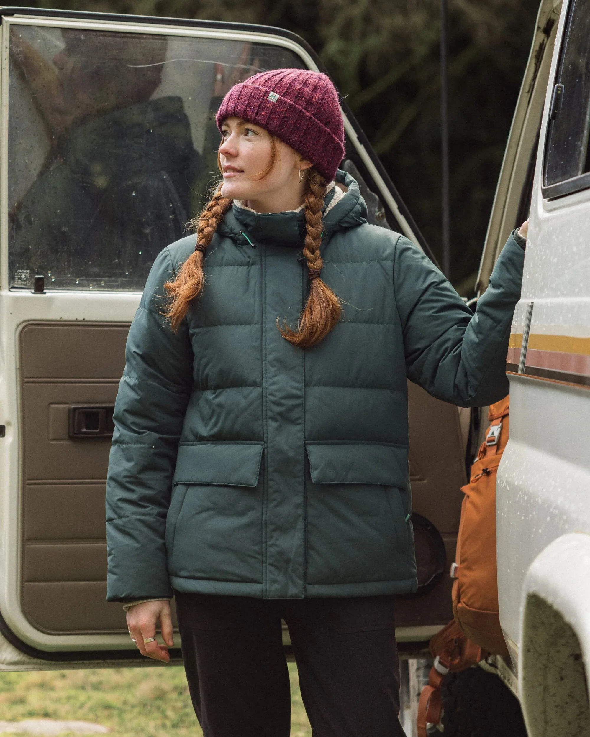 Nook Down Jacket - Dark Fern
