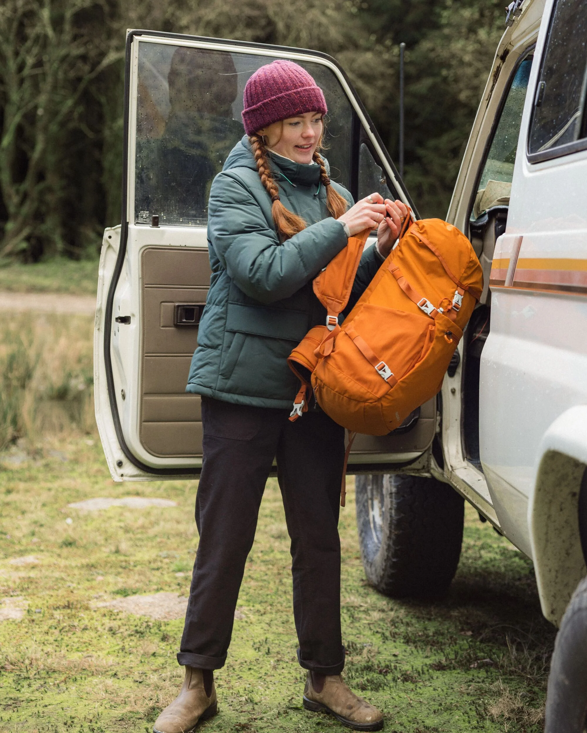 Nook Down Jacket - Dark Fern - Image 5
