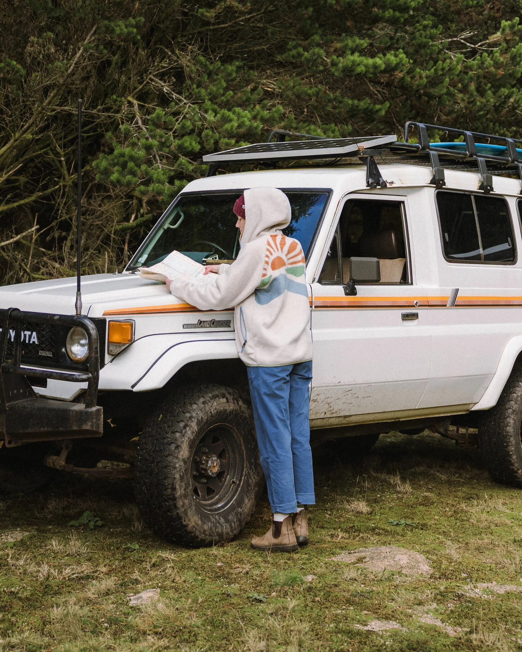 North Coast Vista Full Zip Sherpa Fleece - Oatmeal - Image 5