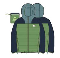 Northstar Down Jacket - Rich Navy/Pear Green/Arctic - Image 11