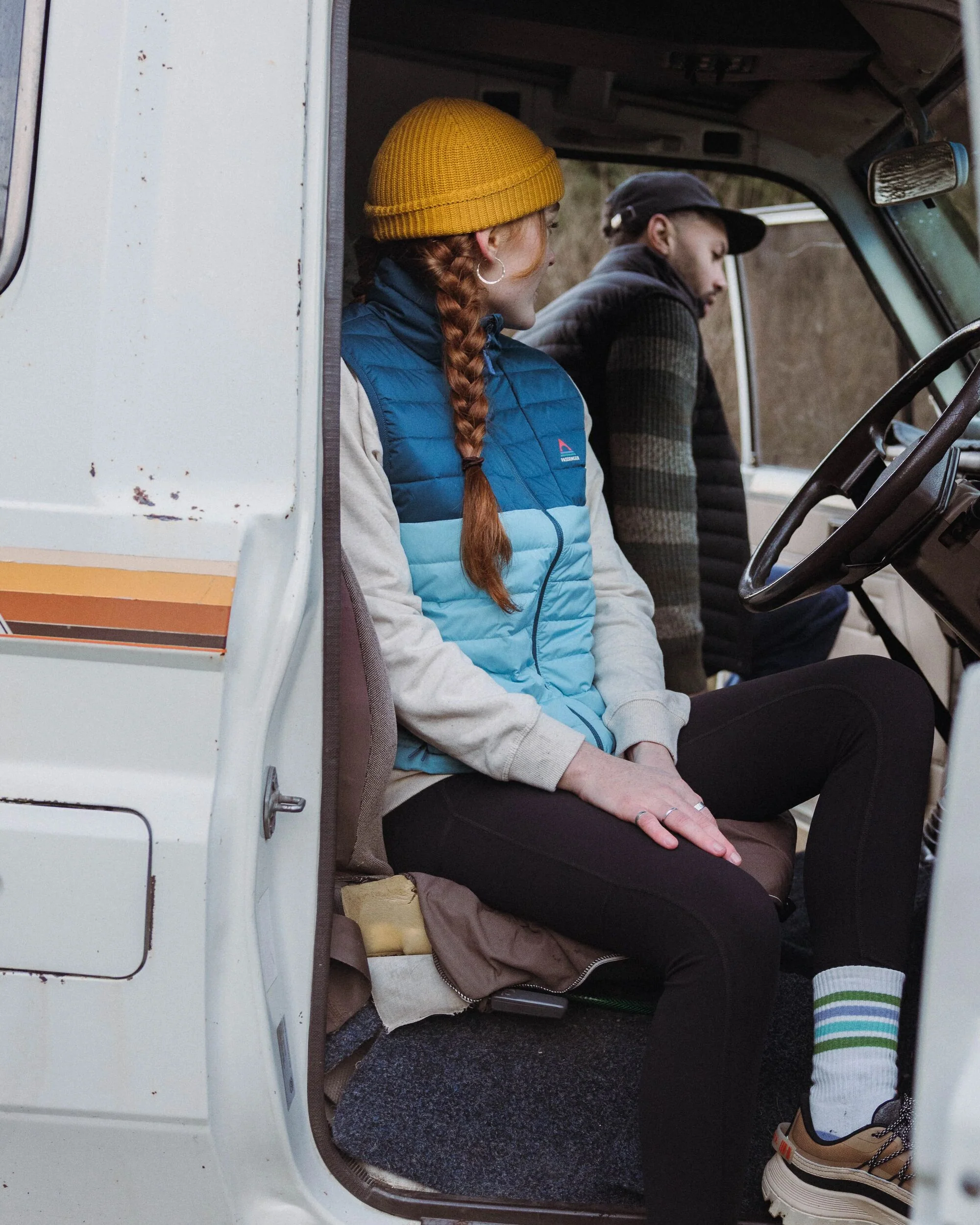 Northstar Down Gilet - Retro Blue/Tidal Blue - Image 4