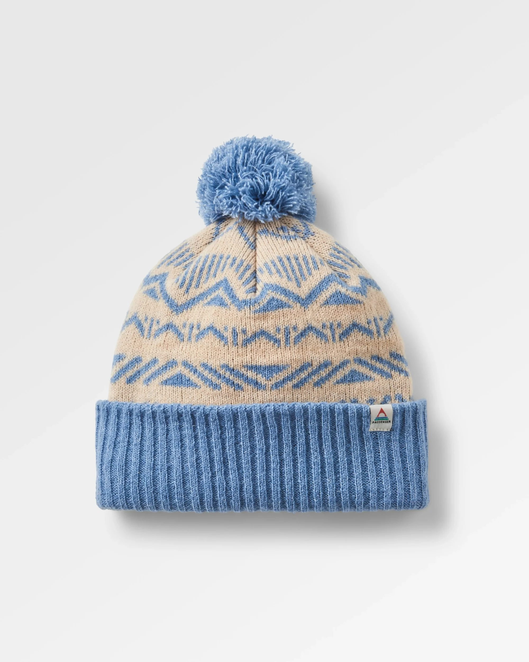 Nurture Bobble Beanie - Faded Denim