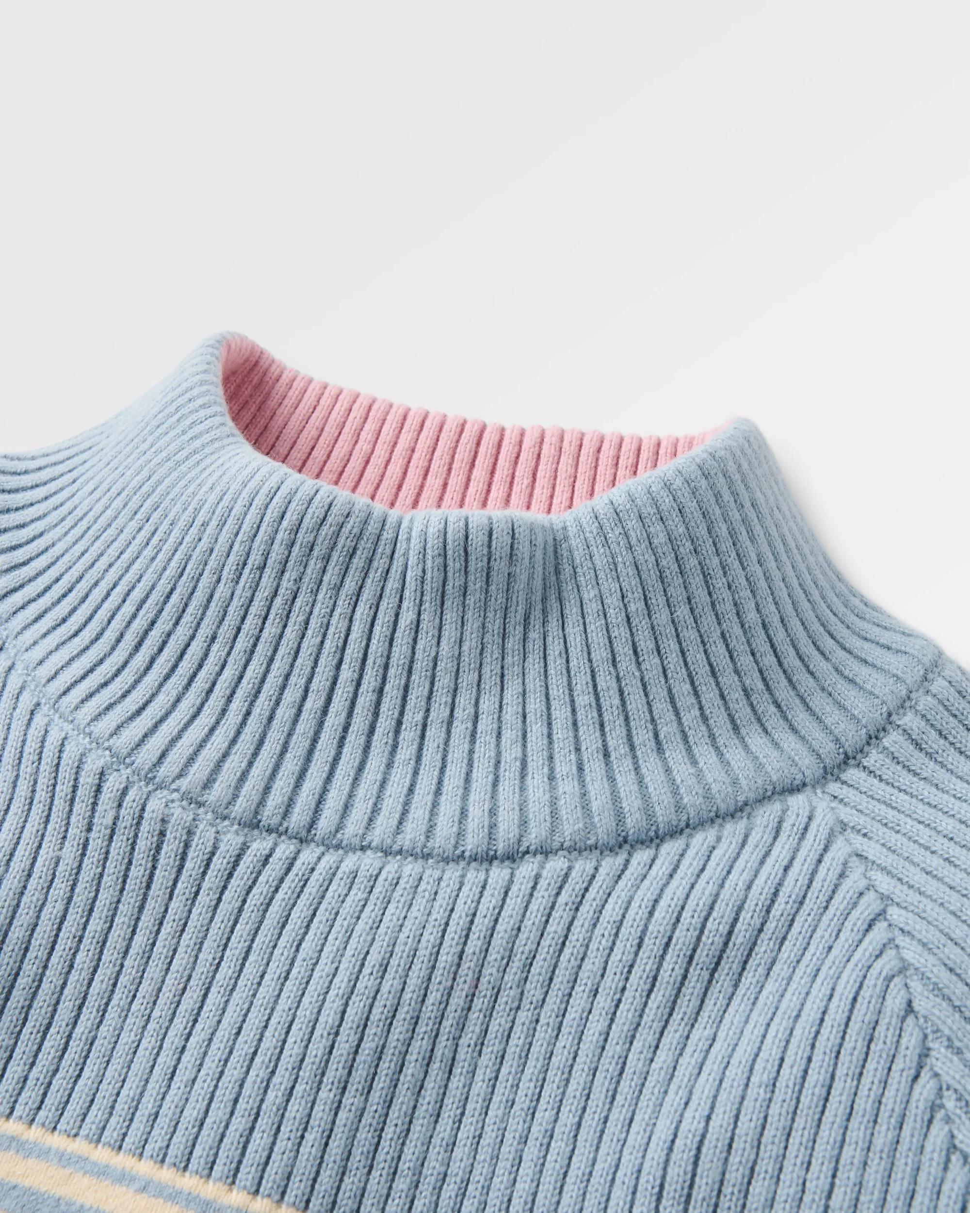 Nurture Organic Cotton Jumper - Faded Denim - Image 4