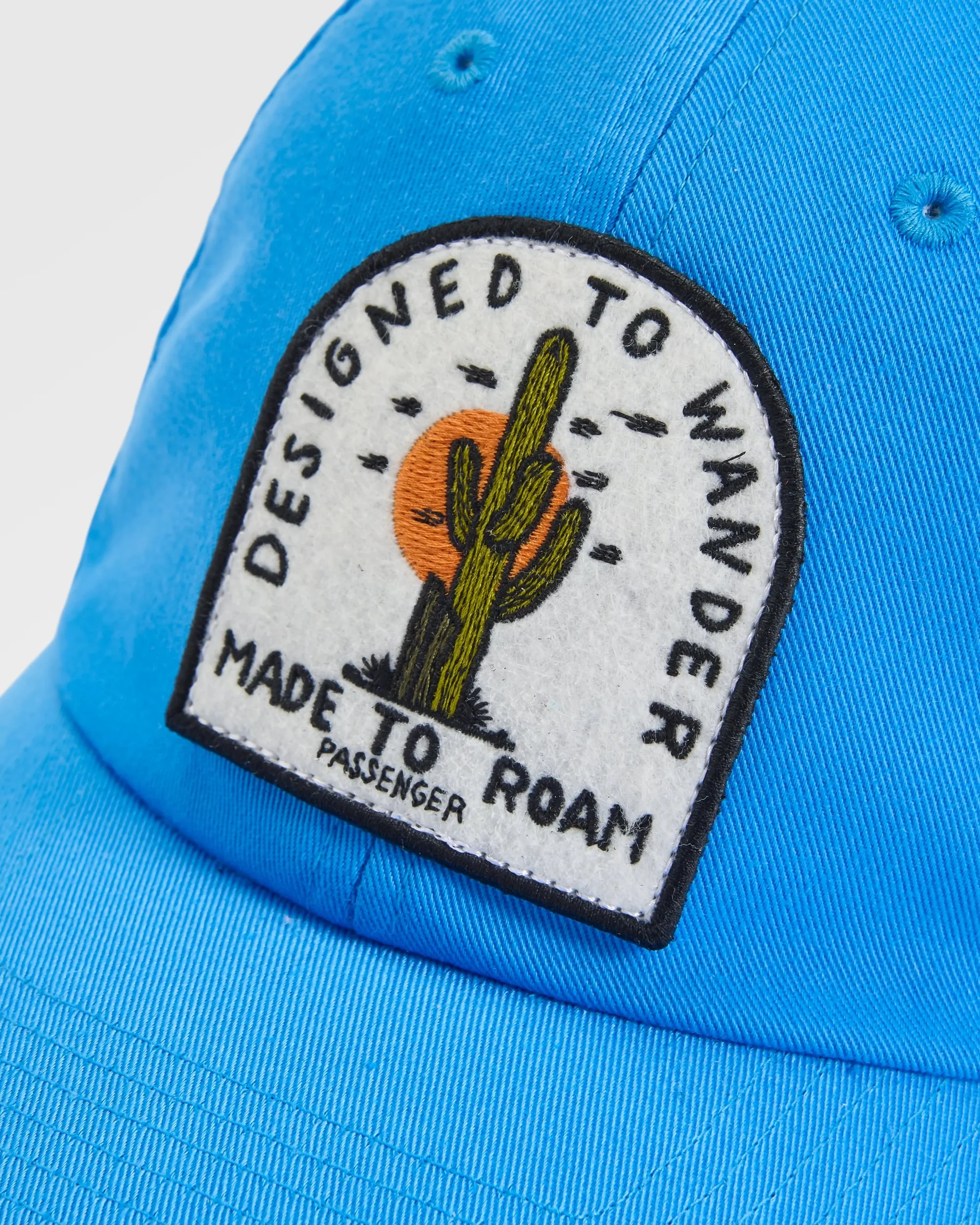 Oakash 6 Panel Cap - Marine Blue - Image 3