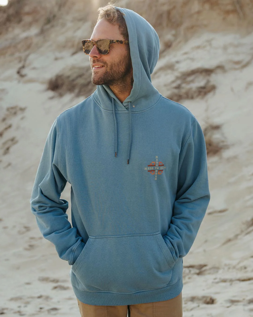 Oar Hoodie - Provincial Blue