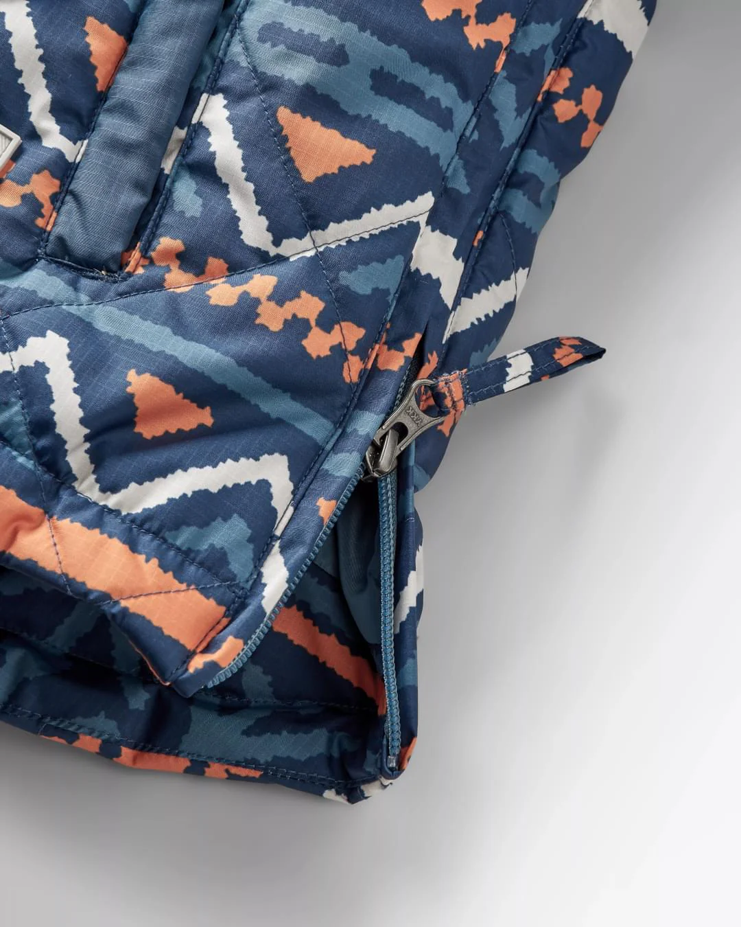 Ocean Insulated Anorak - Homespun Stripe Navy - Image 7