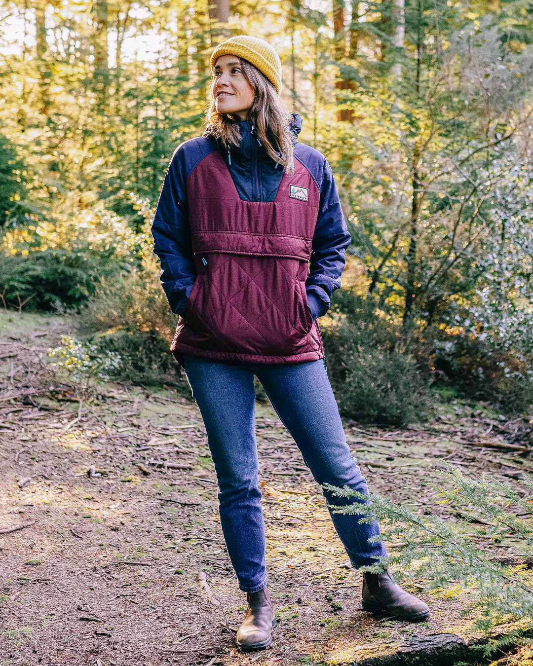 Ocean Insulated Anorak - Windsor Wine - Image 3
