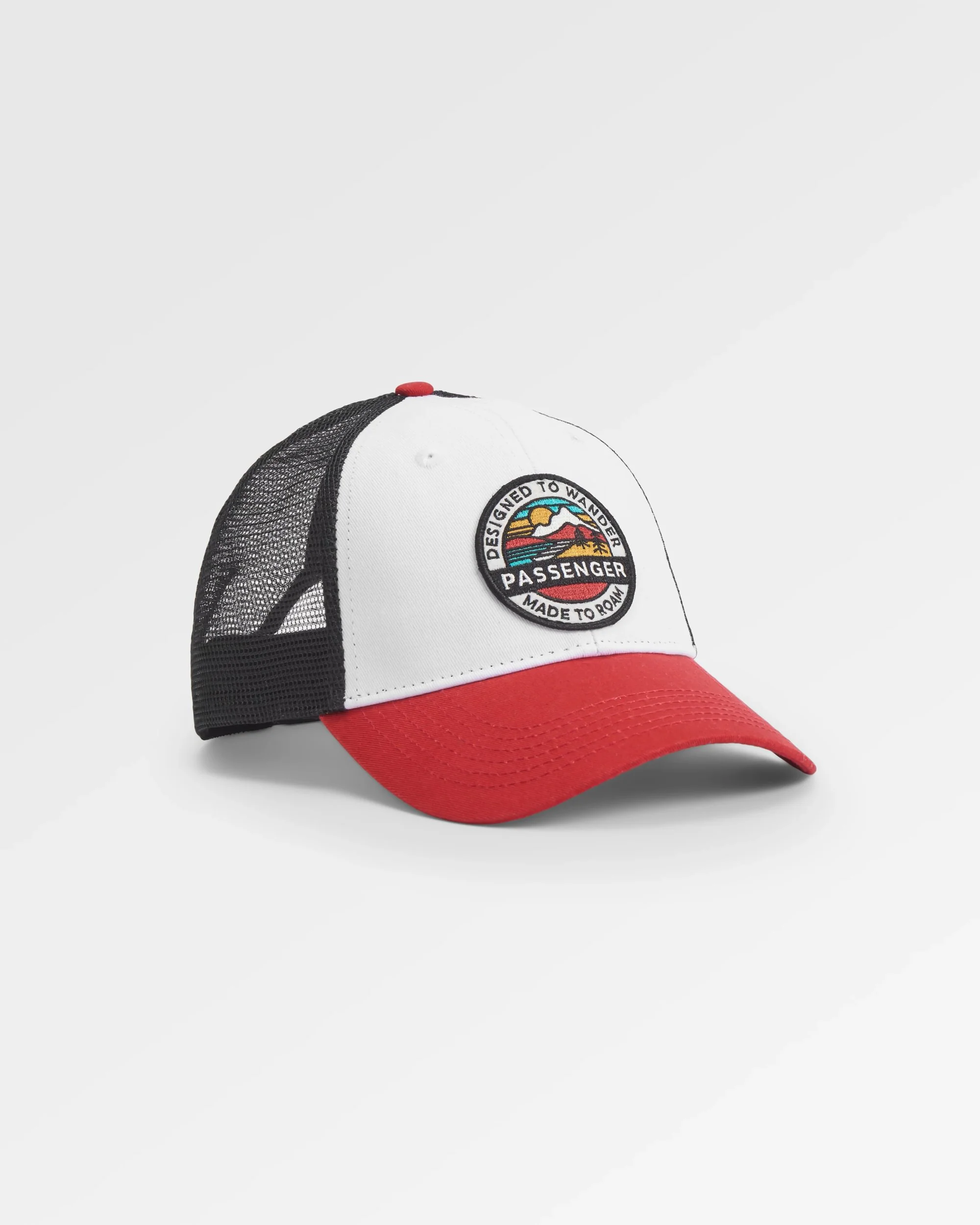 Odyssey Mesh Cap - Black/ Red Spice