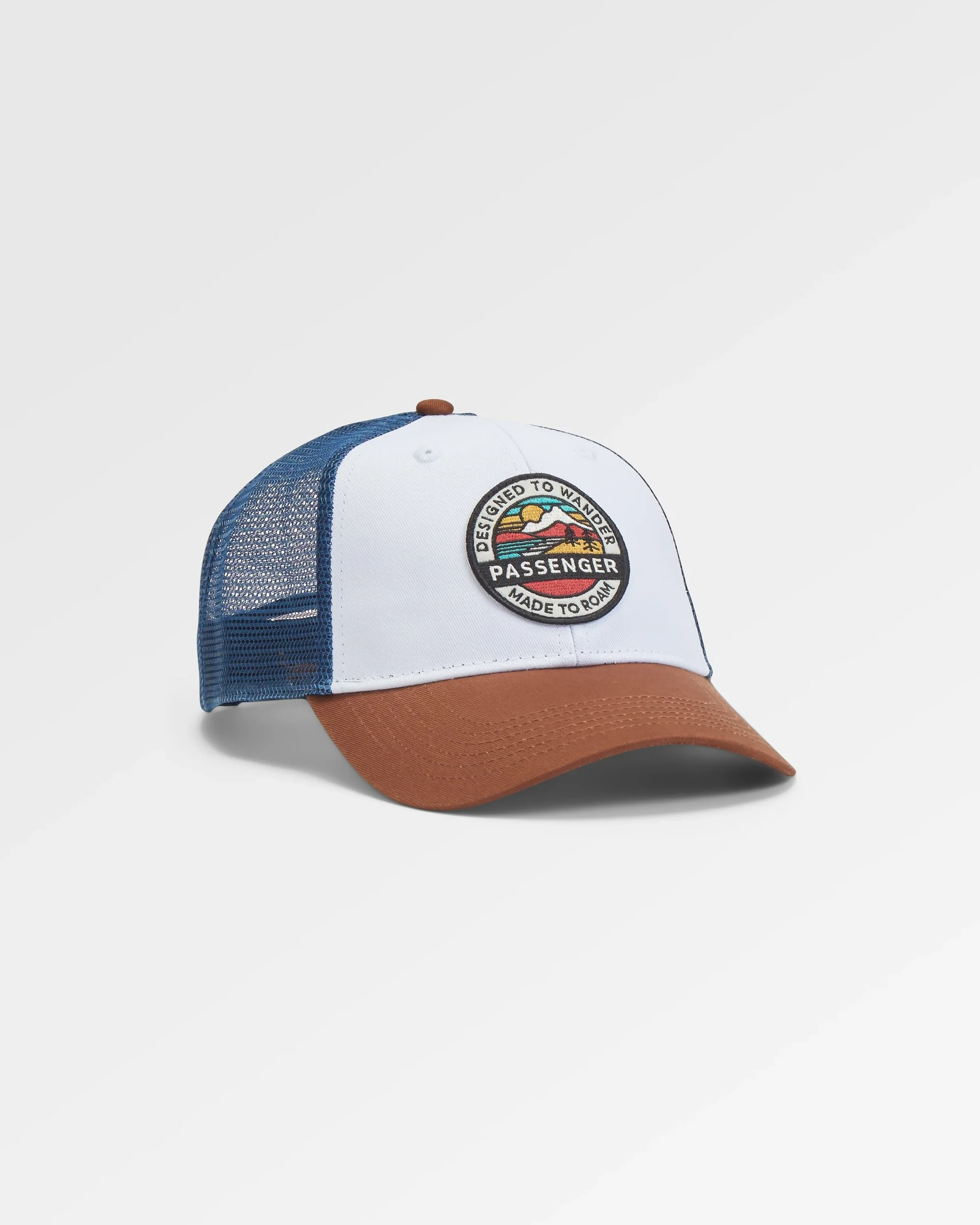 Odyssey Mesh Cap - Rich Navy/Brown
