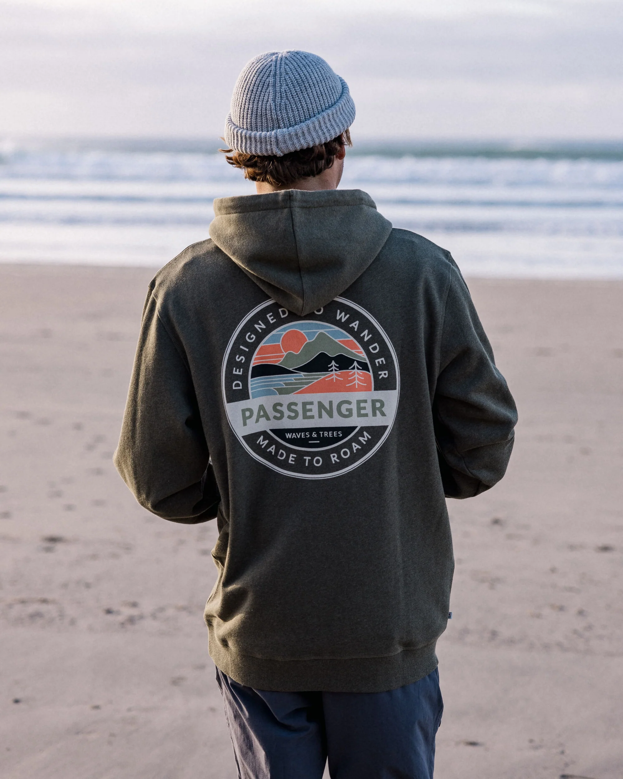 Odyssey Hoodie - Khaki Marl