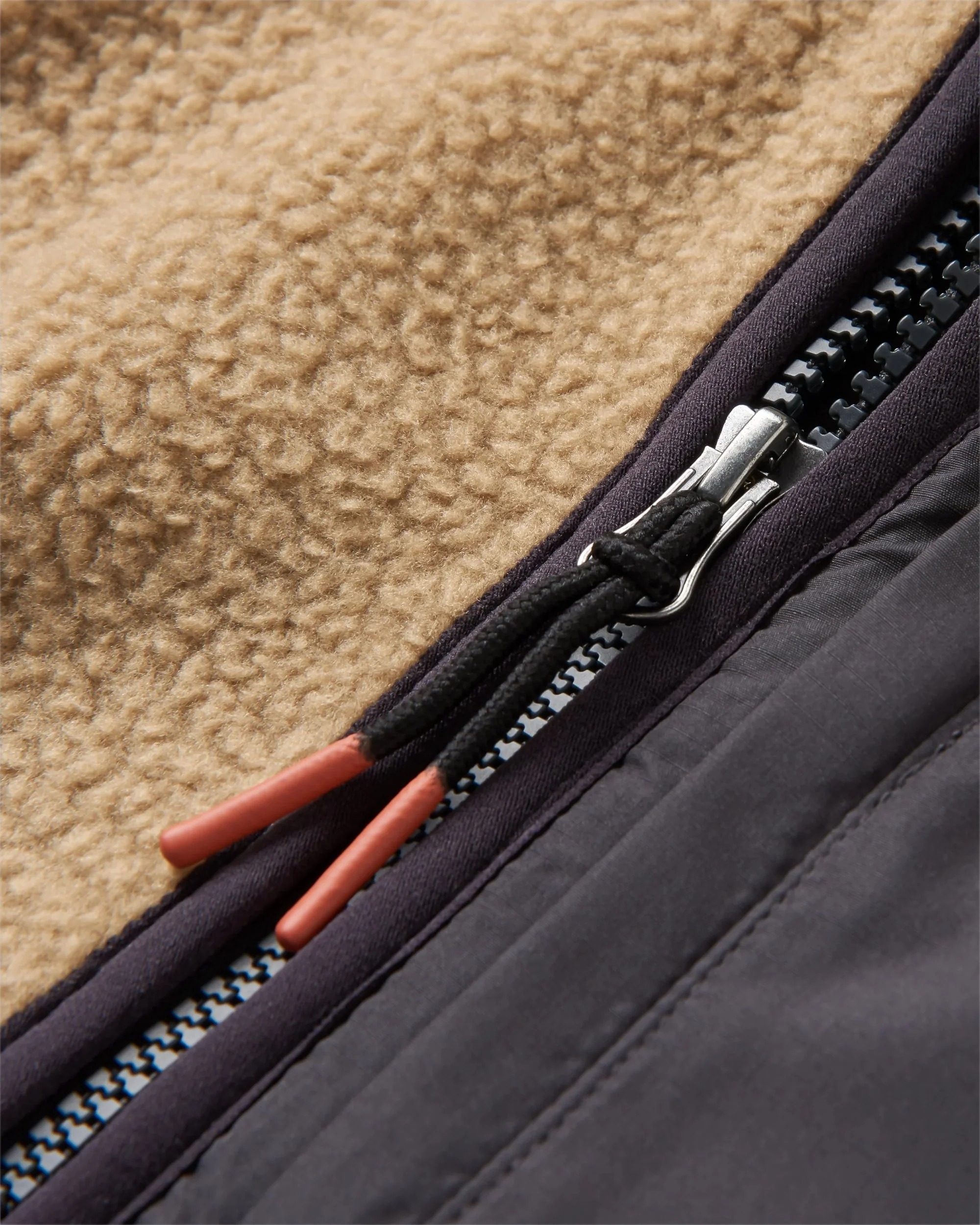 Offgrid 1/2 Zip Sherpa Fleece - Biscuit - Image 5