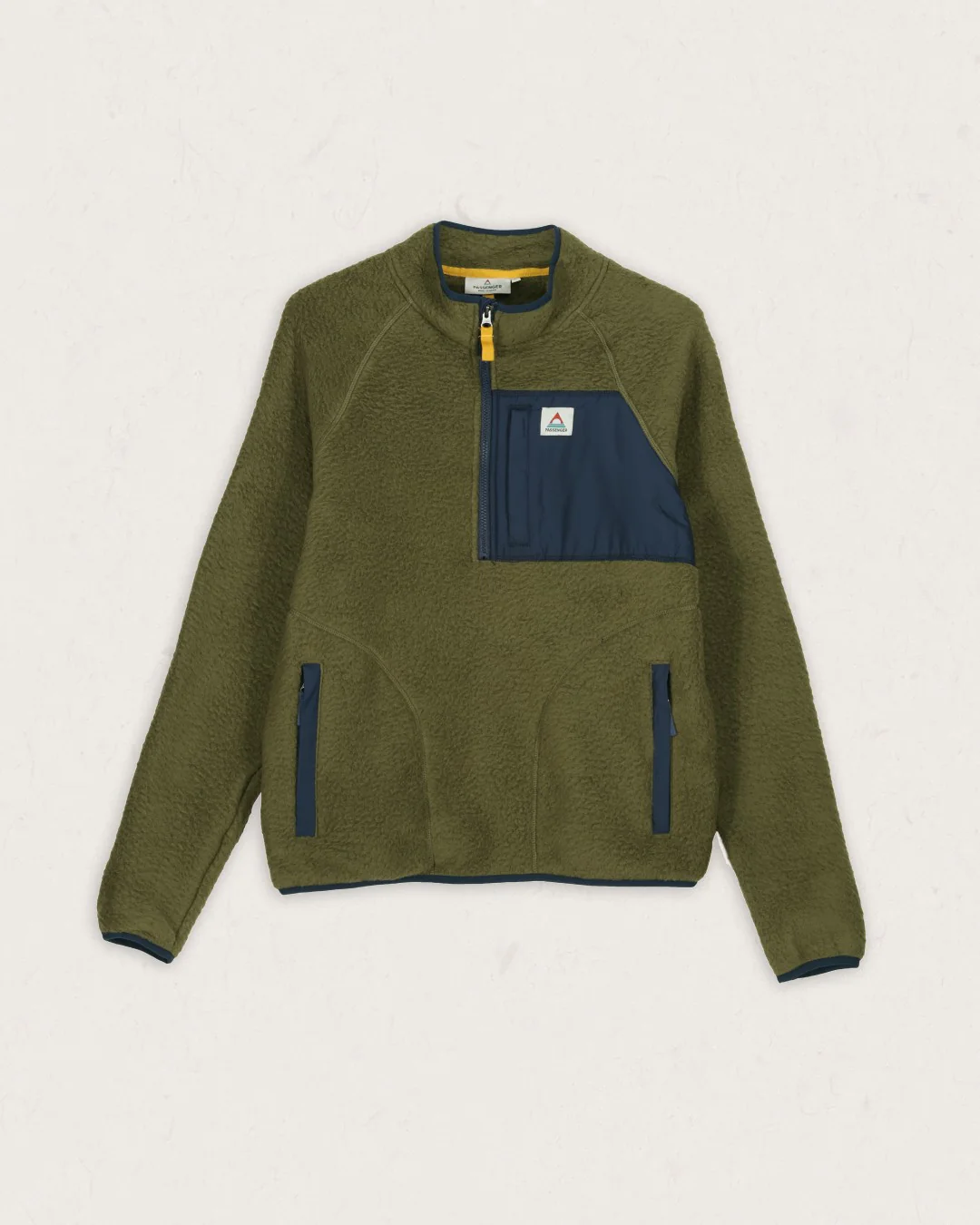 Offgrid 1/4 Zip Sherpa Fleece - Khaki - Image 5