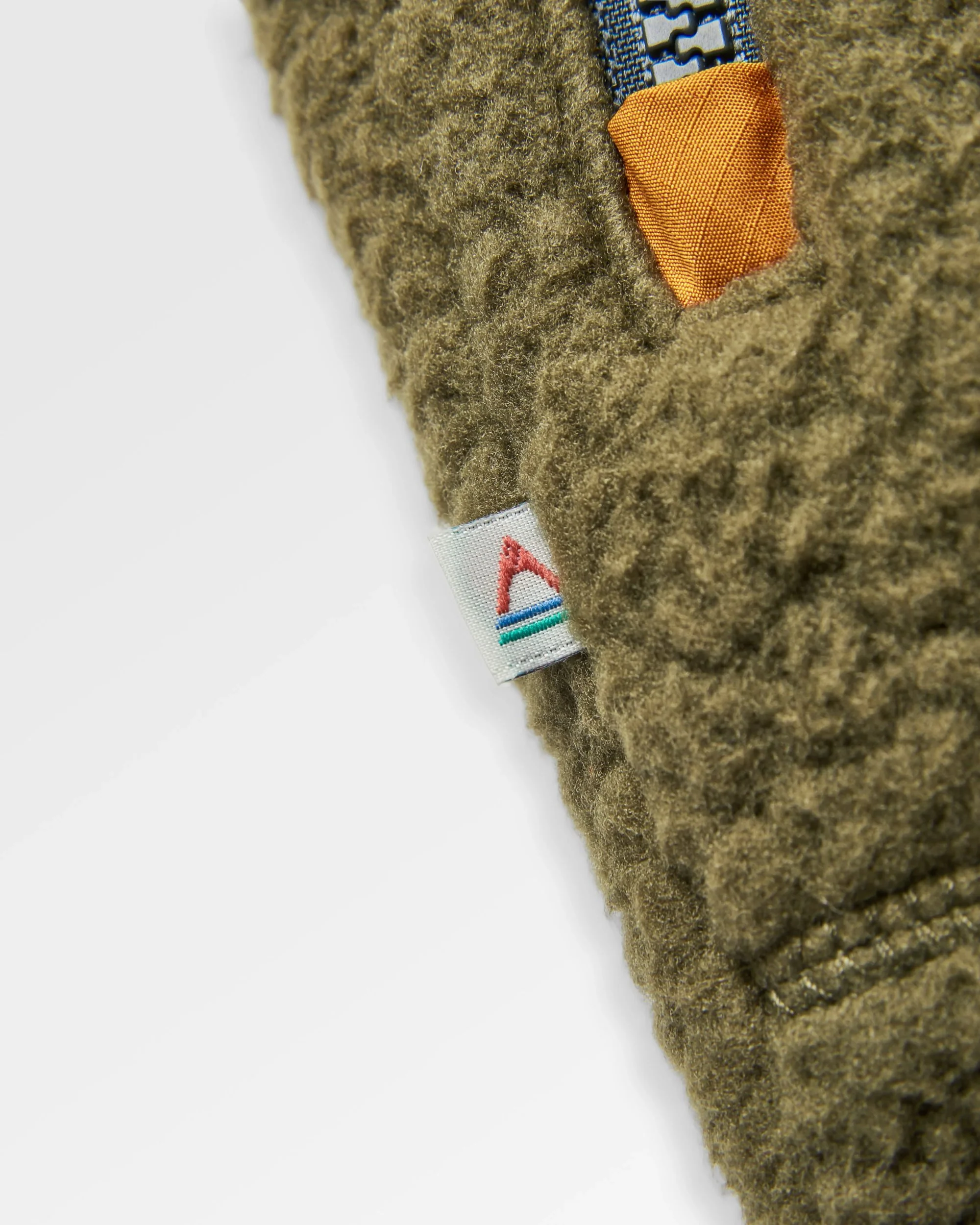 Offgrid 1/2 Zip Sherpa Fleece - Dark Olive - Image 7