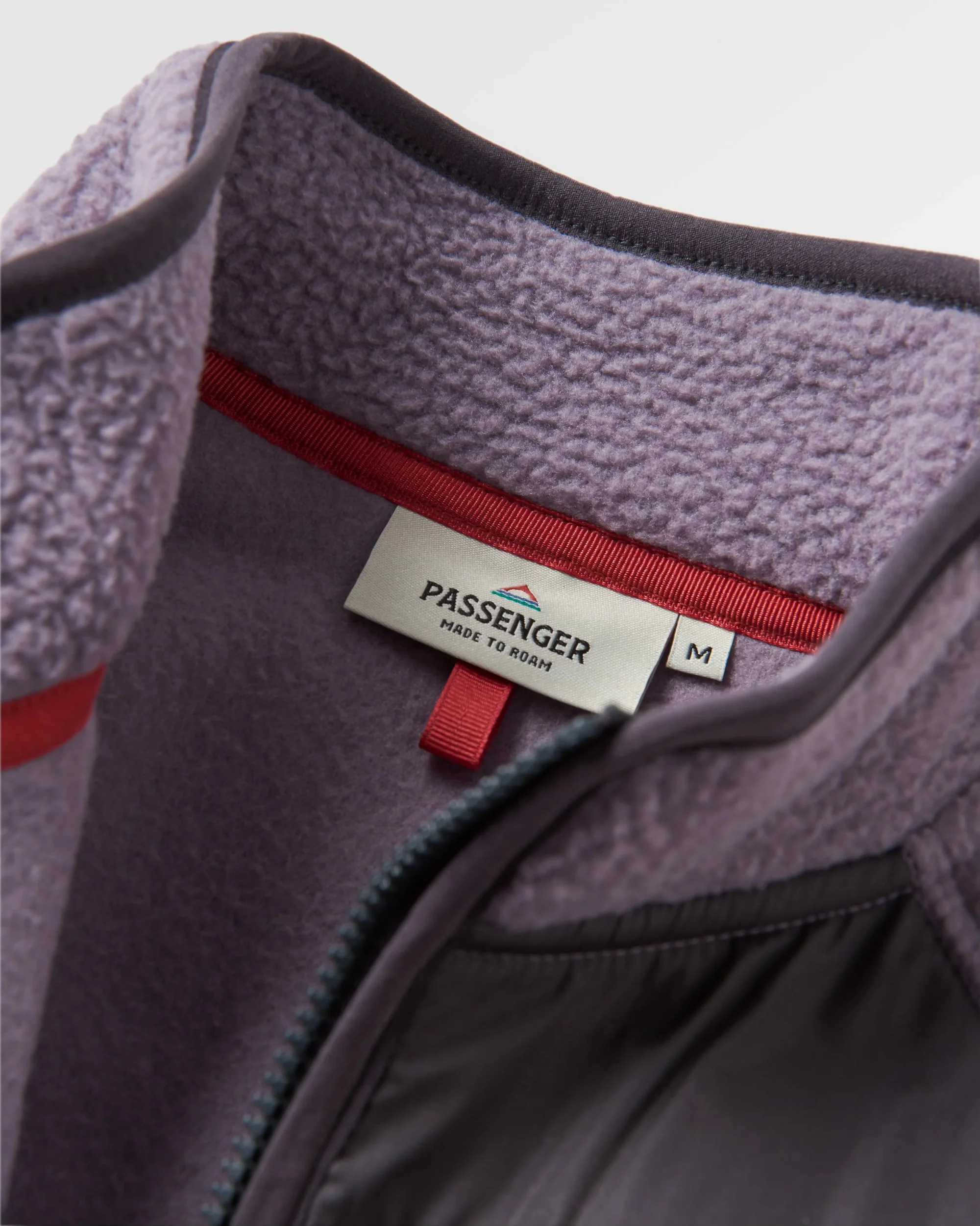 Offgrid 1/2 Zip Sherpa Fleece - Dusty Lilac - Image 8