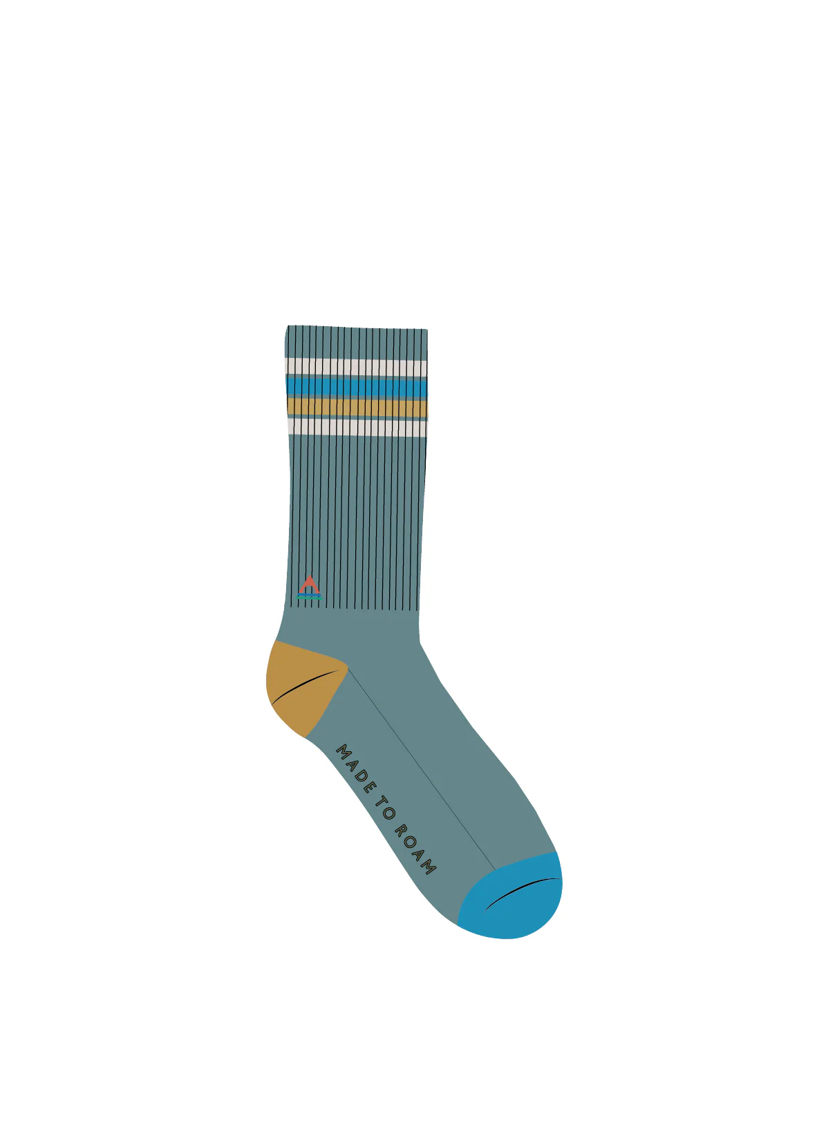 Classic Midweight Crew Socks - Arctic - Image 5