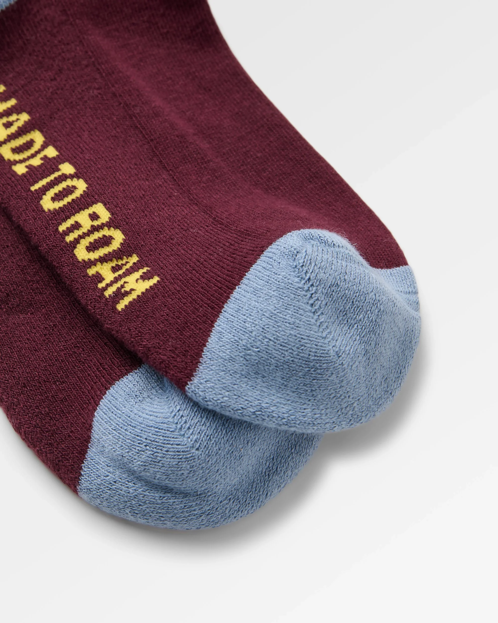 Classic Midweight Crew Socks - Fig - Image 4
