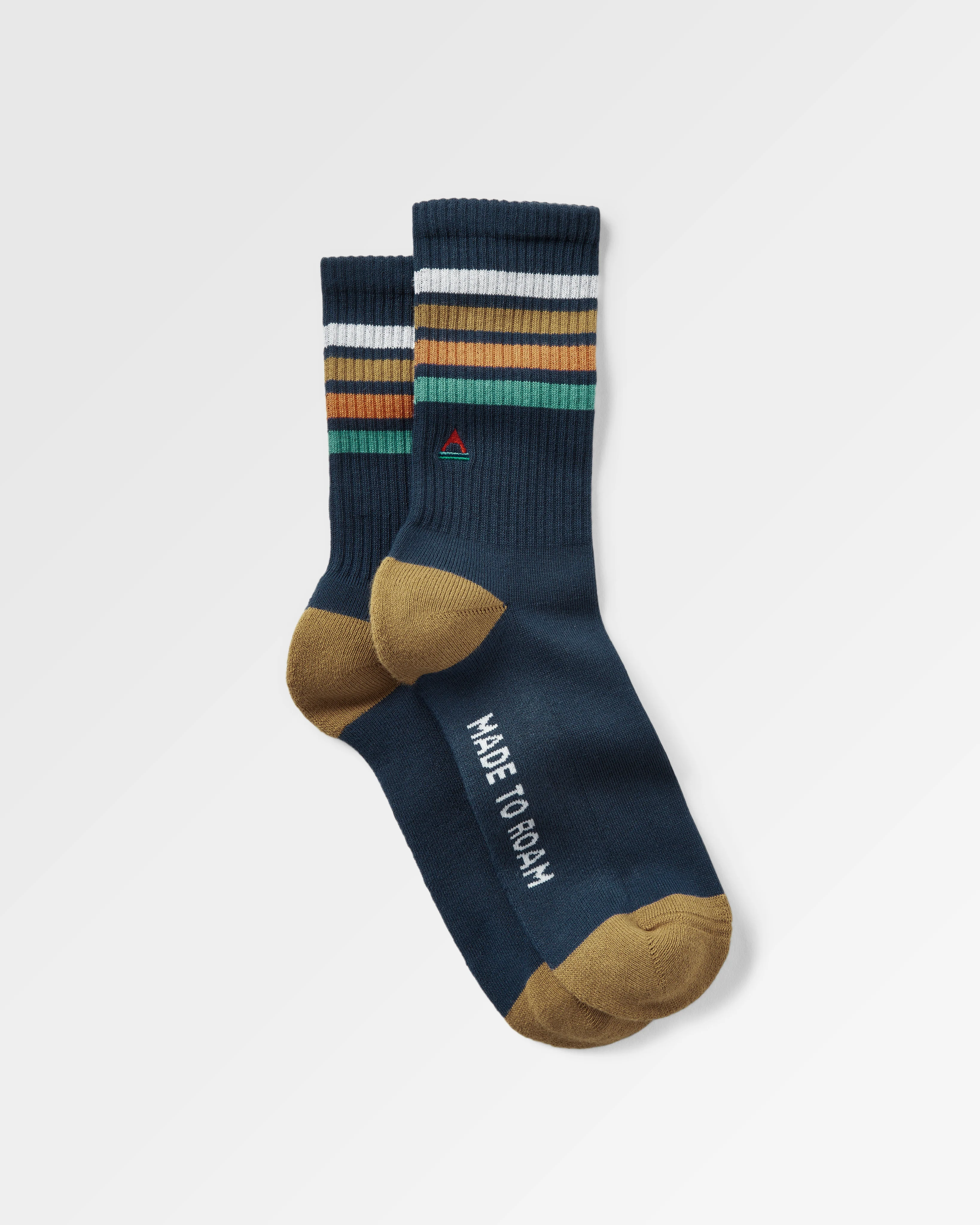 Classic Midweight Crew Socks - Navy