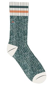 Organic Midweight Rib Socks - Deep Ocean - Image 6