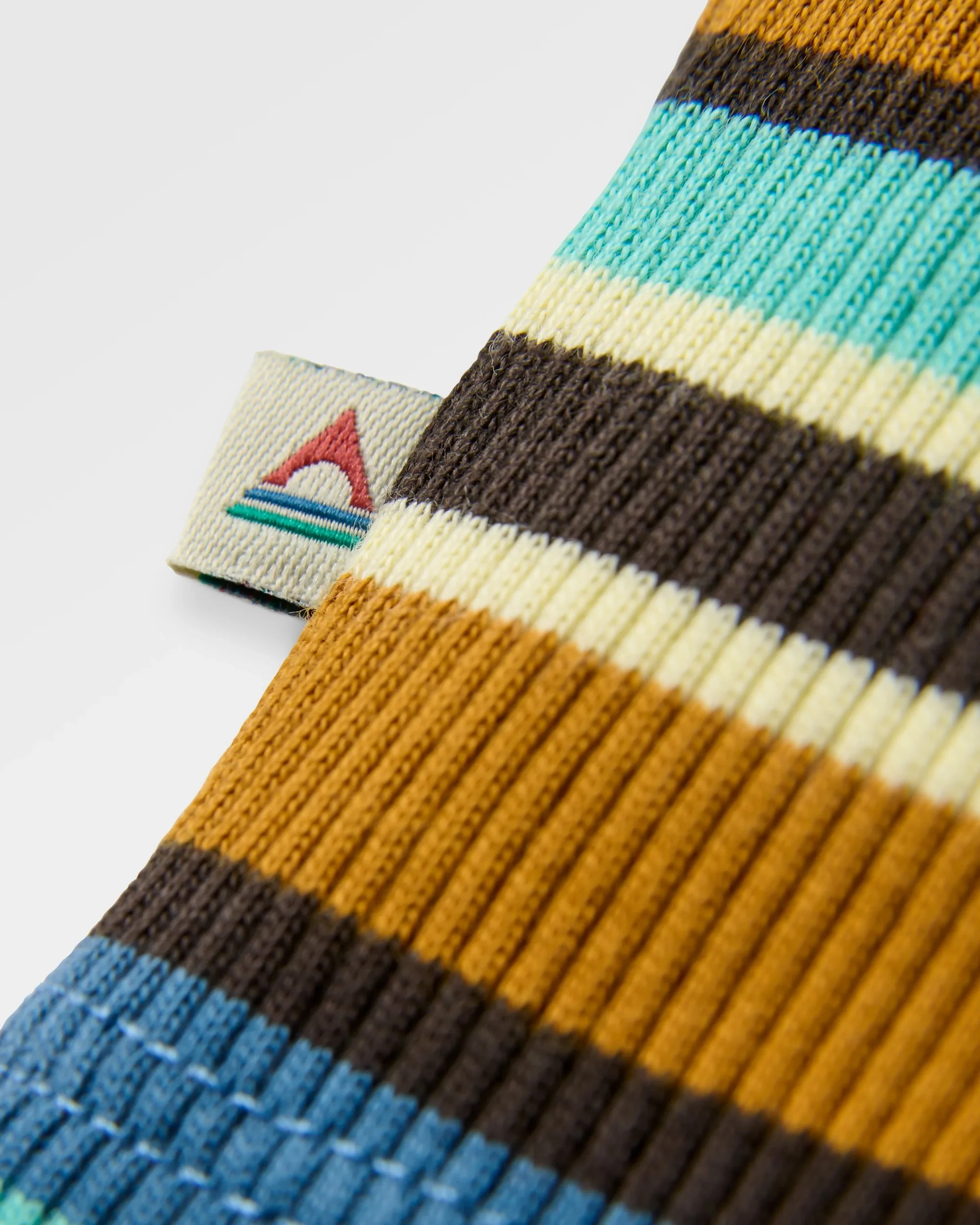 Out There Ribbed Cropped Vest - Espresso Multi Stripe - Image 8