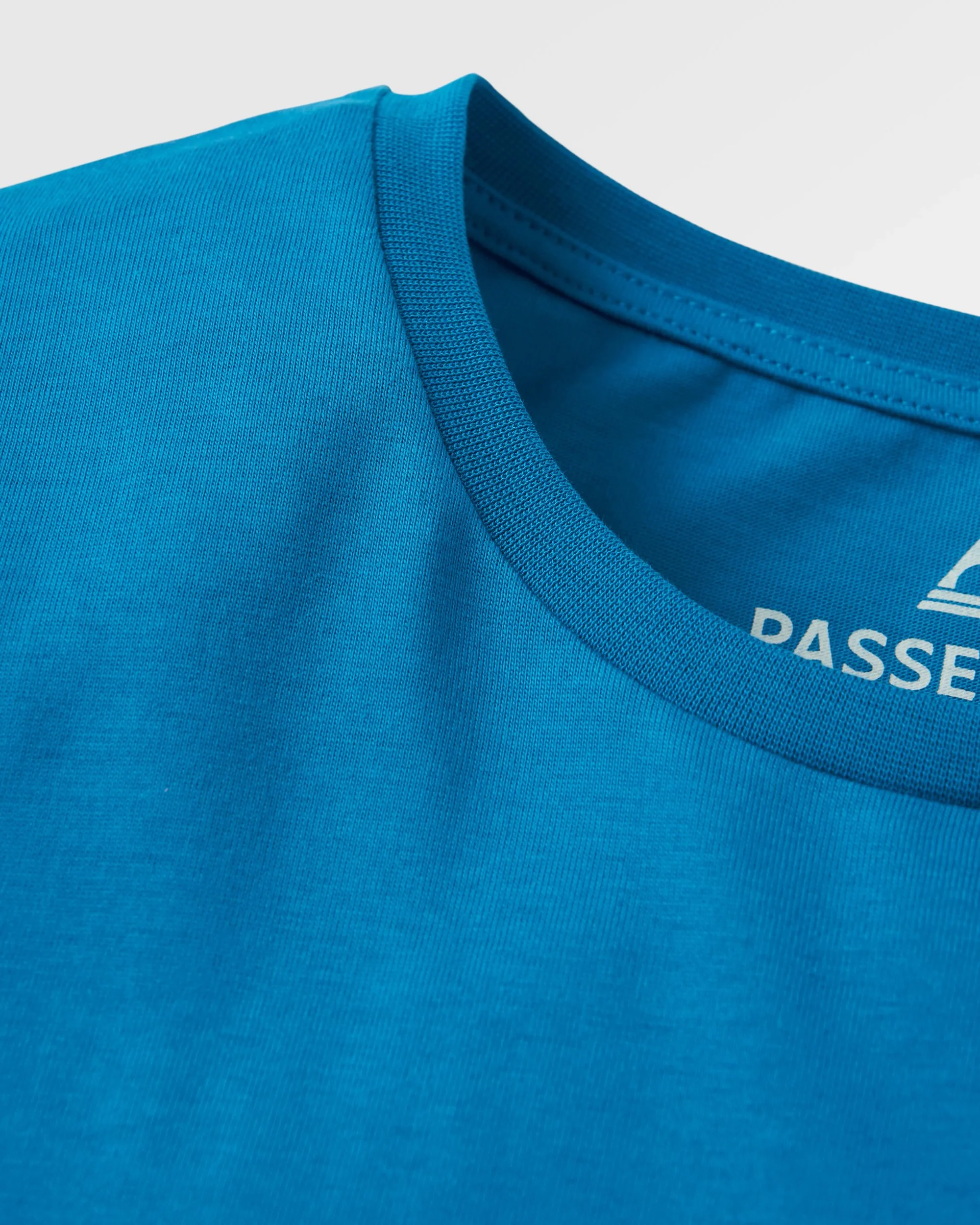 Outdoor Gear Organic Cotton T-Shirt - Azure Blue - Image 6