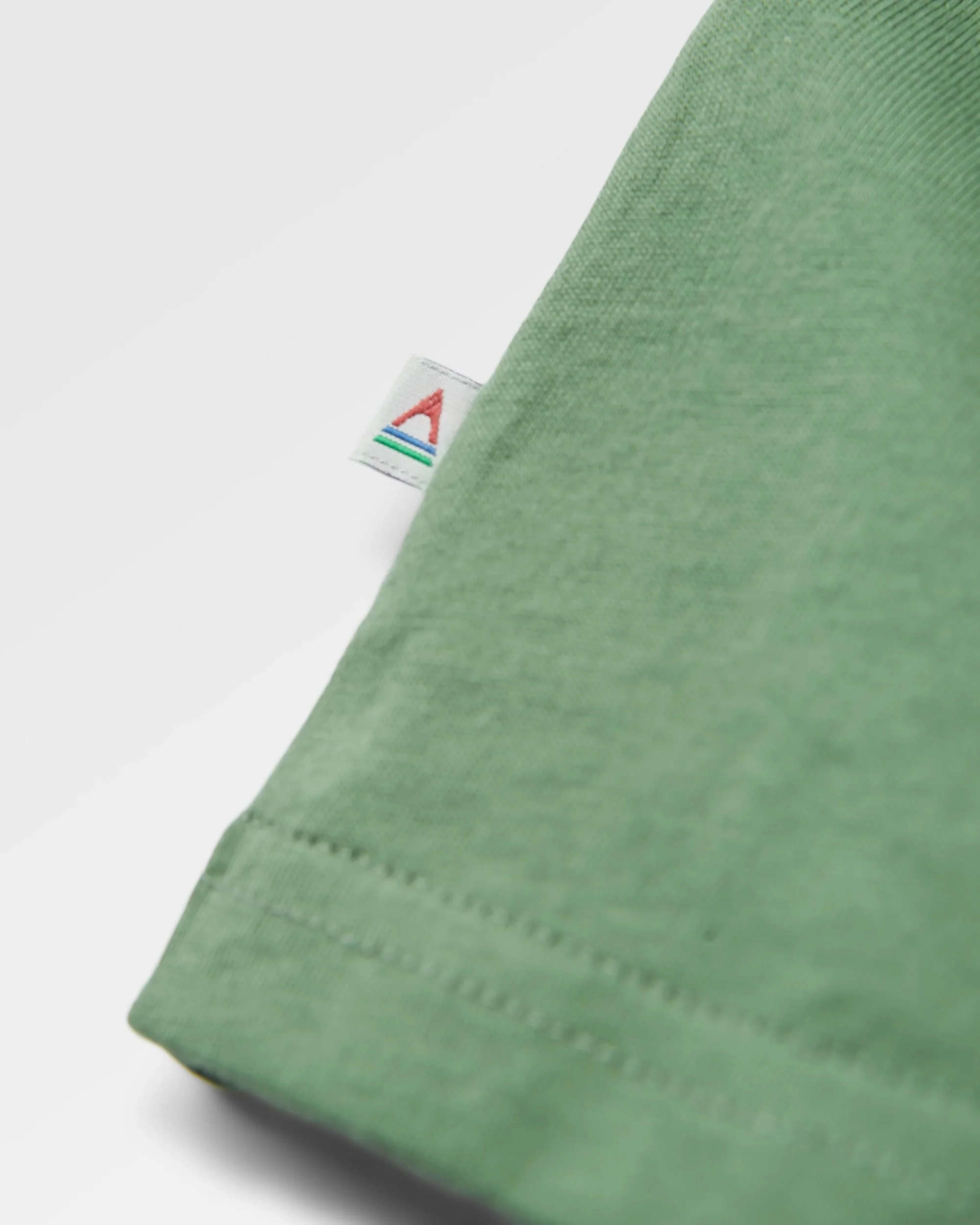 Outdoor Gear Organic Cotton T-Shirt - Wild Green - Image 7